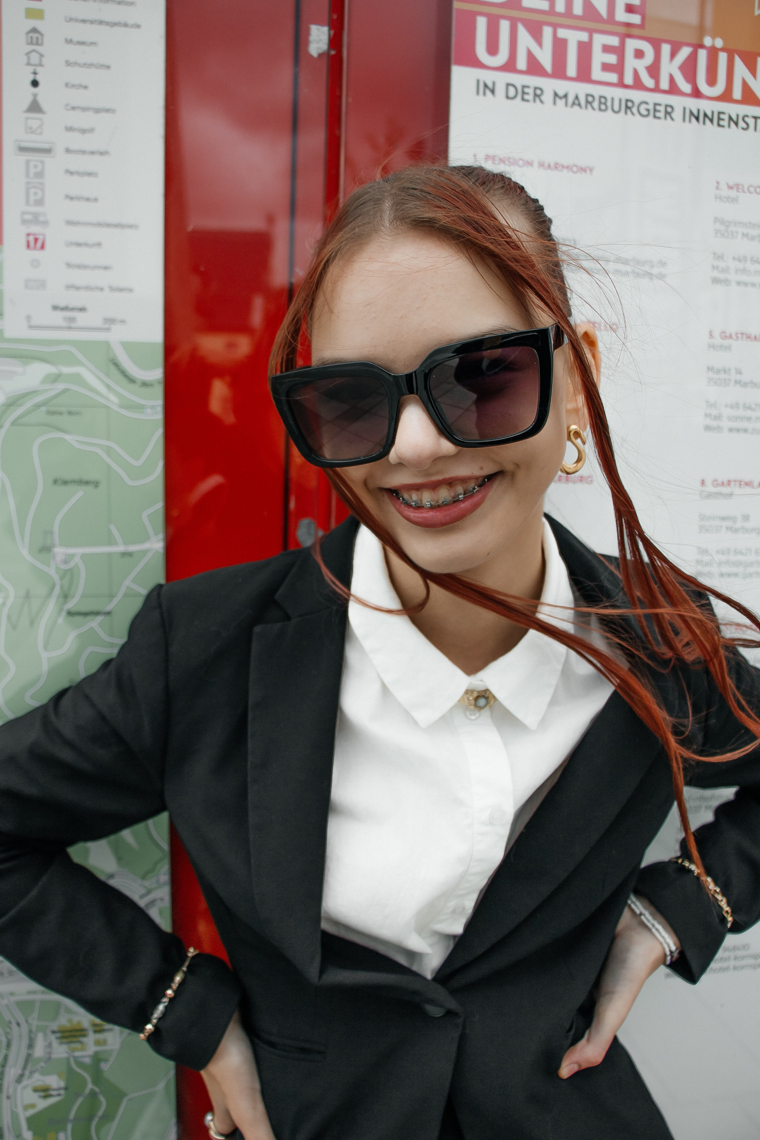 Red girl. PHOTOgrapher Germany MARBURG