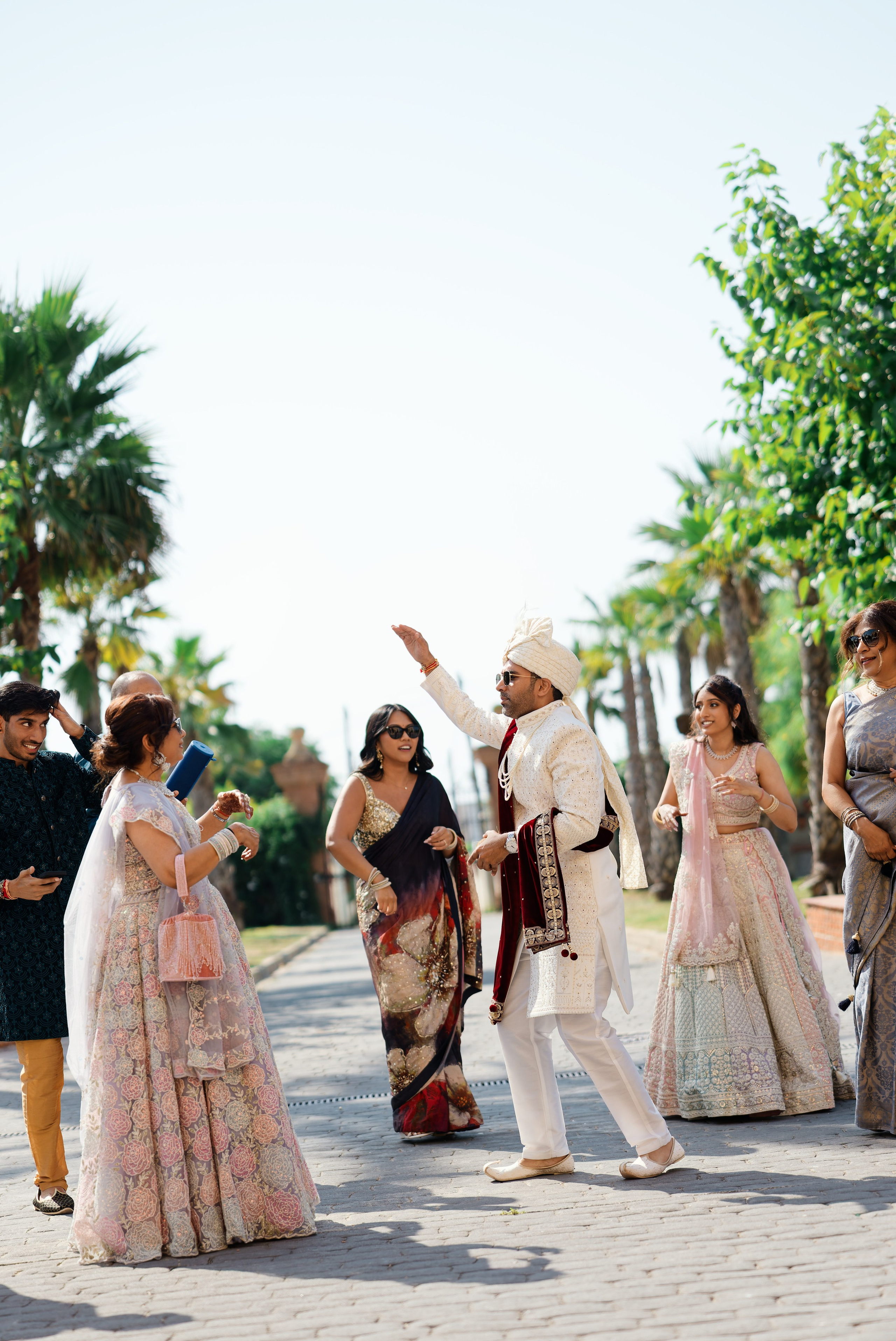 Indian wedding at Gran Villa Rosa, Barcelona