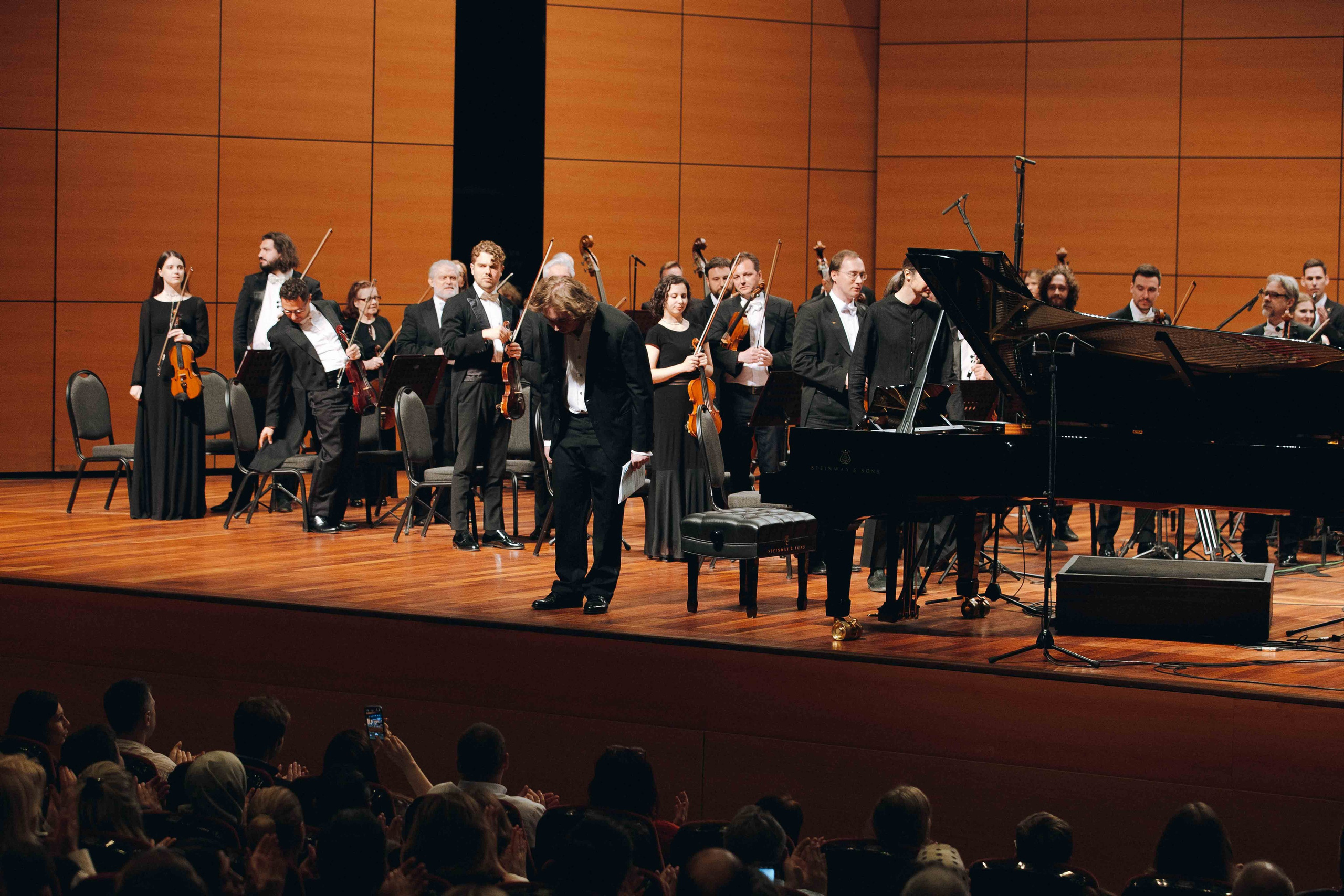 The Tchaikovsky Academic Grand Symphony Orchestra in Istanbul. Wedding&Event photographer Ismail Rzayev in Baku