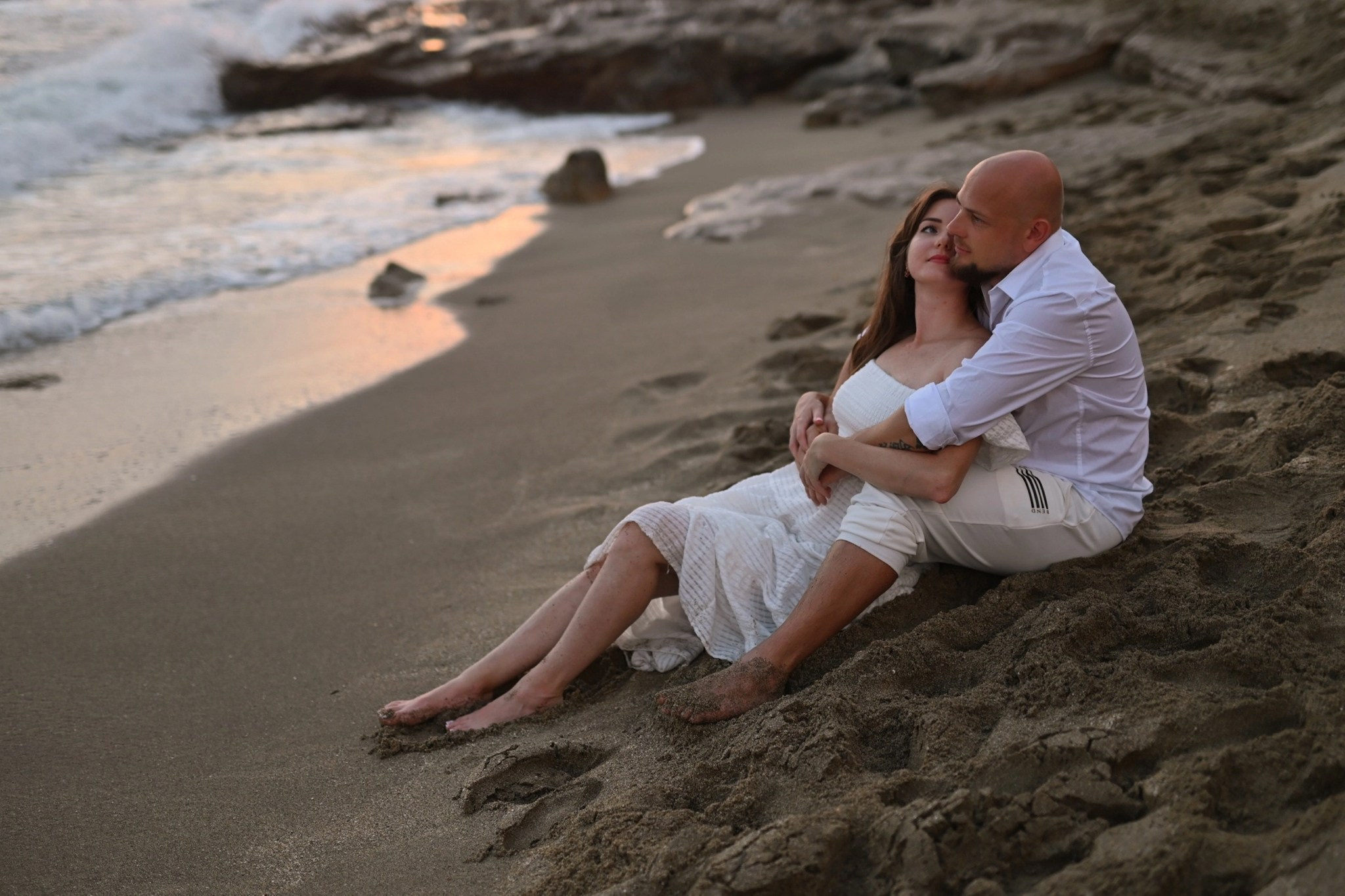 Семейная съемка на пляже Клеопатра. Photographer in Alanya, Side, Manavgat. Türkiye