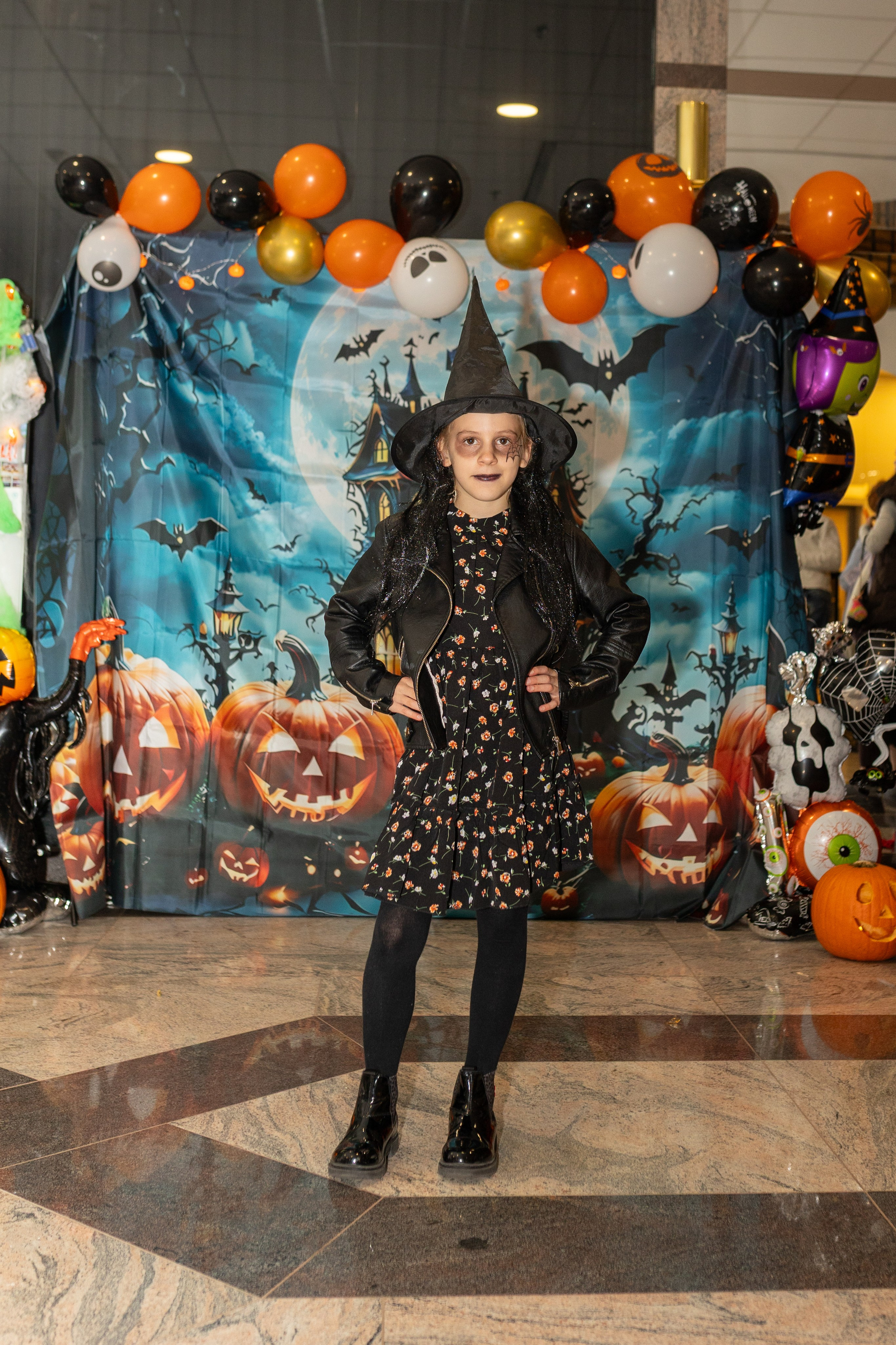 Leo dance studio Helloween 2025. Семейный и детский фотограф в Варшаве Мила Бобровская