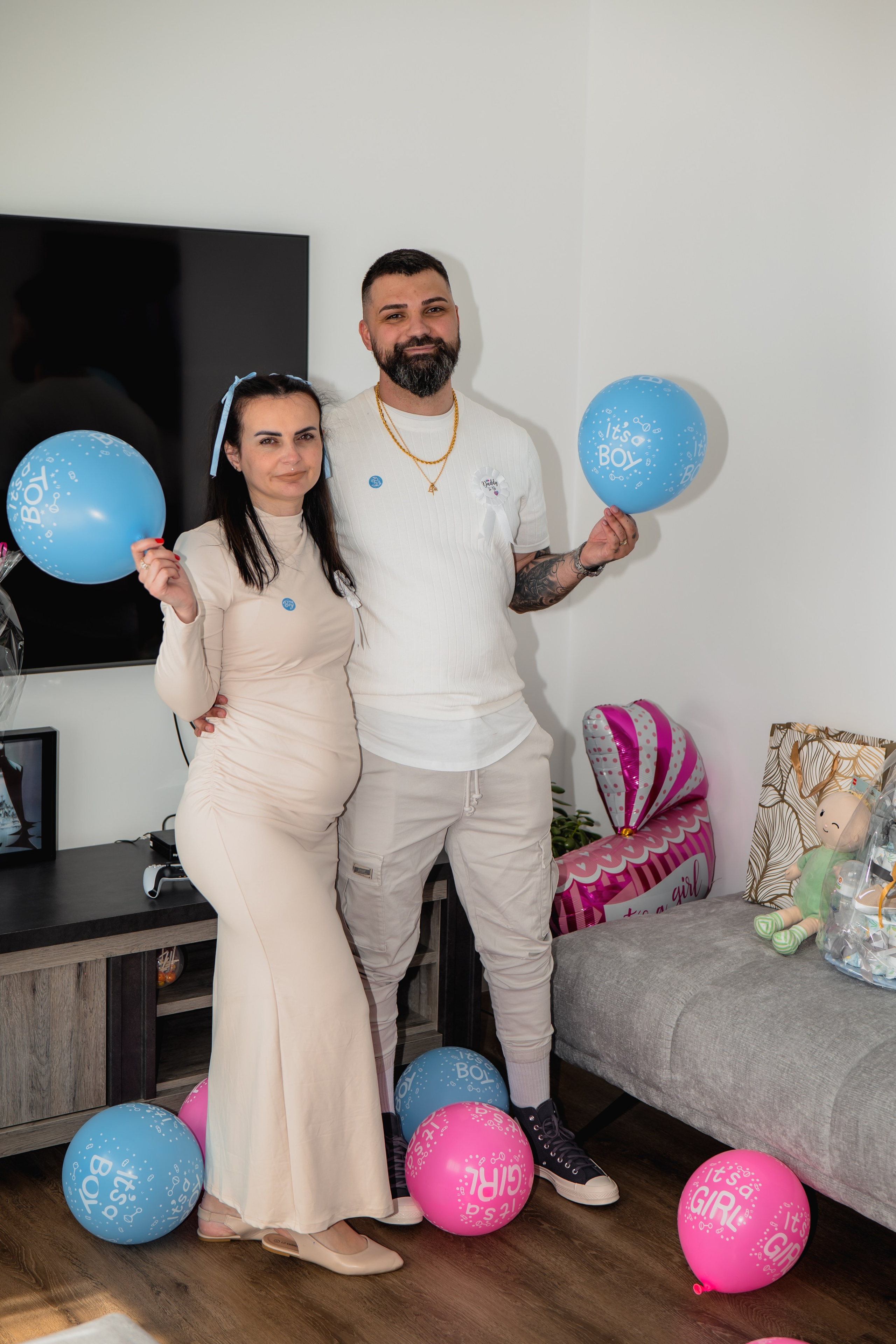 Gender Party Isabela & Laurentiu. Fotograful și Cameramanul familiei dvs în Franța Paul Photographer