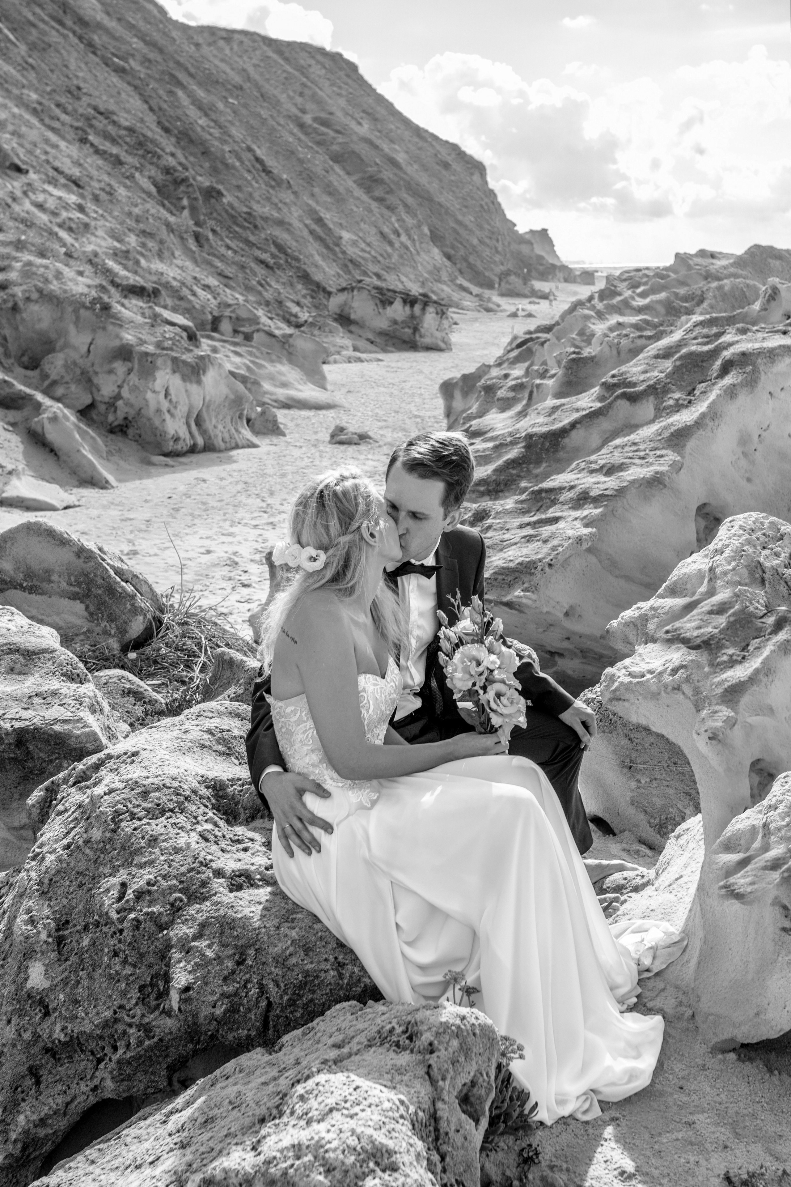 Церемония на пляже, Нерихус и Эгле. Фотограф в Португалии Полина Готовая