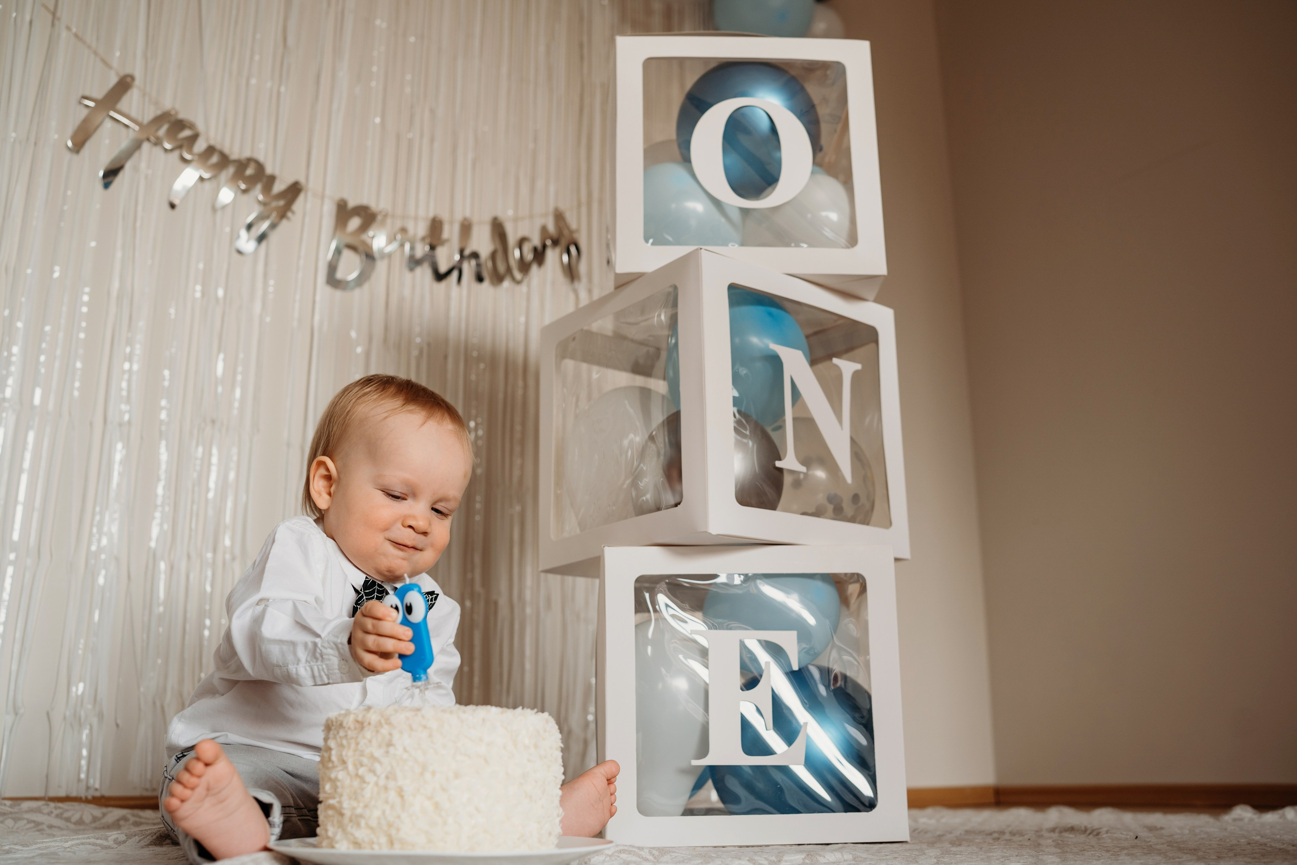 12 месяцев. Фотограф новорожденных и детей первого года Евгения Михалькевич