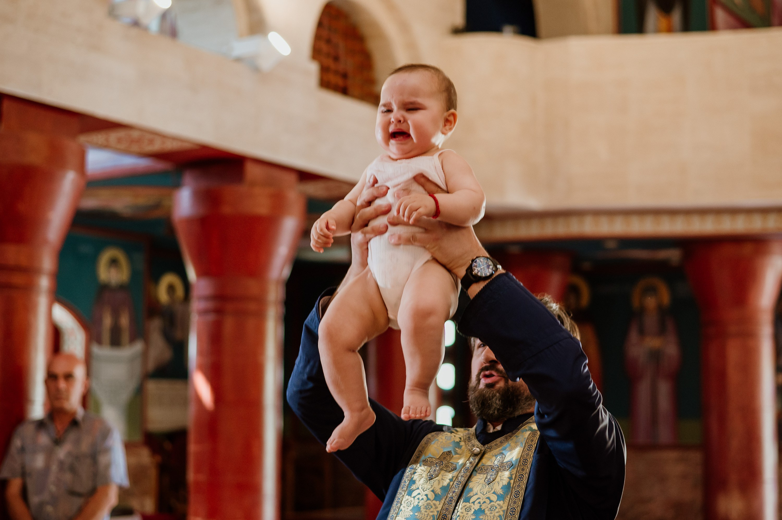 Baptism. Bojana Žuža, photographer in Belgrade, Serbia