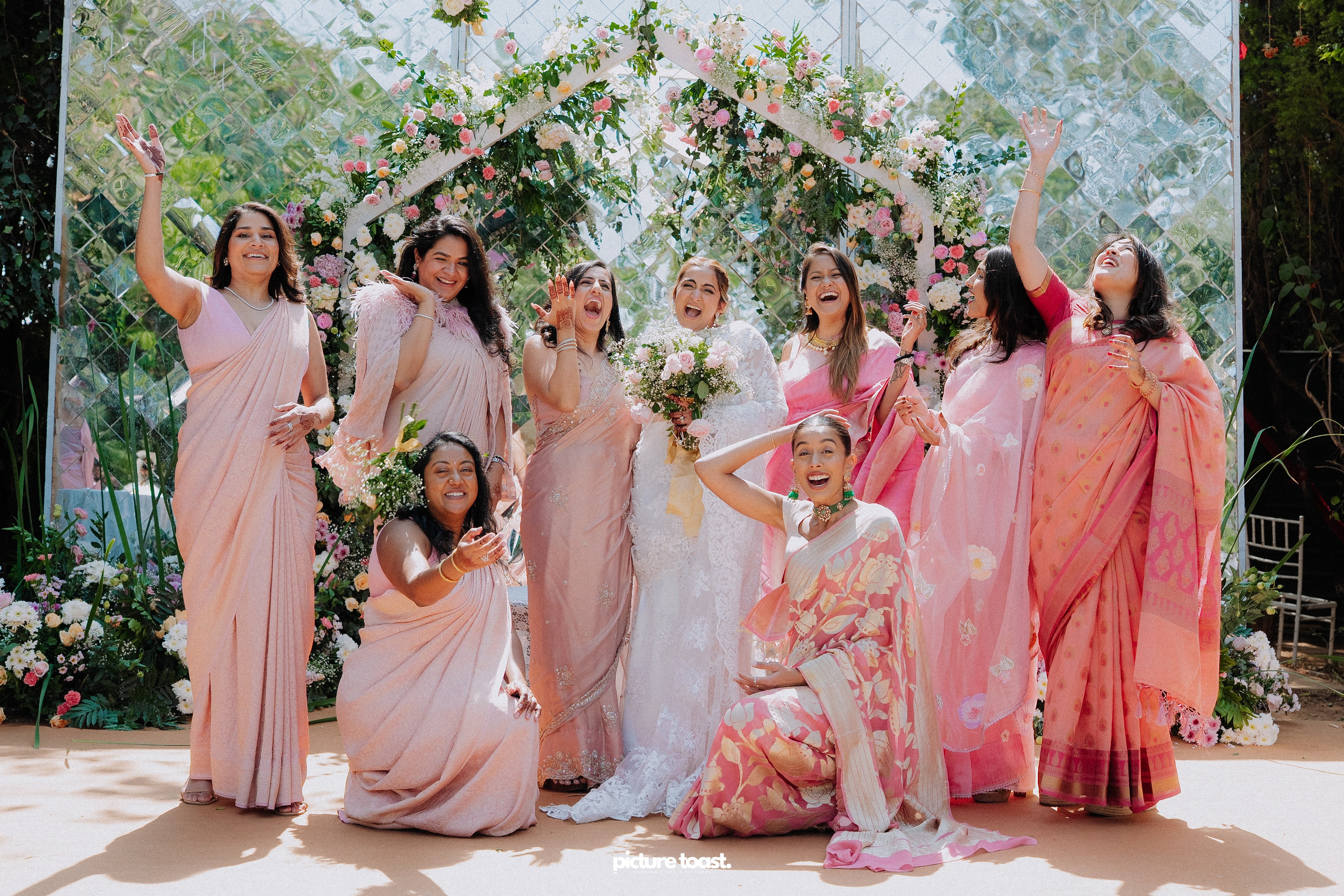 Blessing of Rajiv & Aashna. Fine art Wedding Photographers in India & Canada