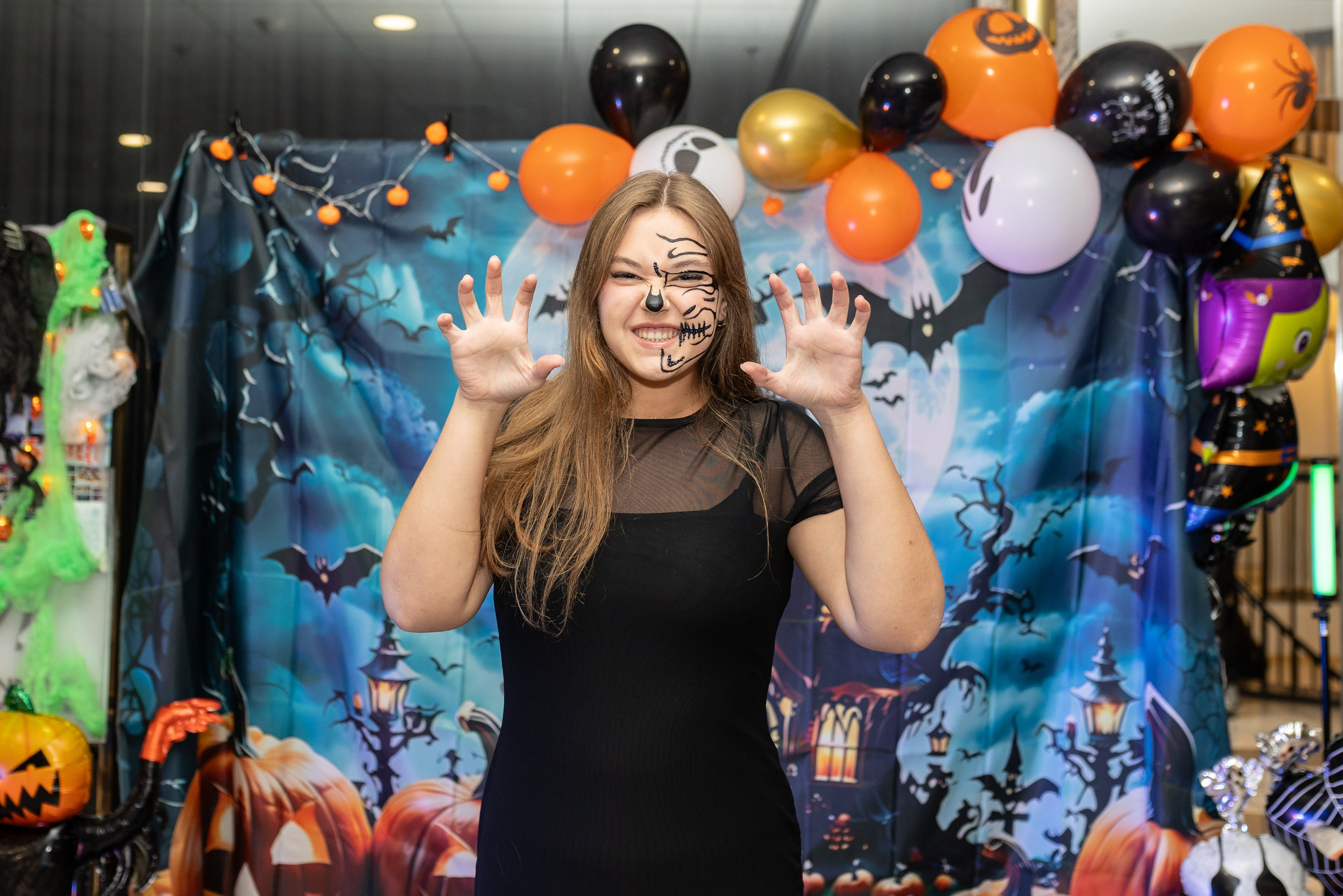 Leo dance studio Helloween 2025. Семейный и детский фотограф в Варшаве Мила Бобровская