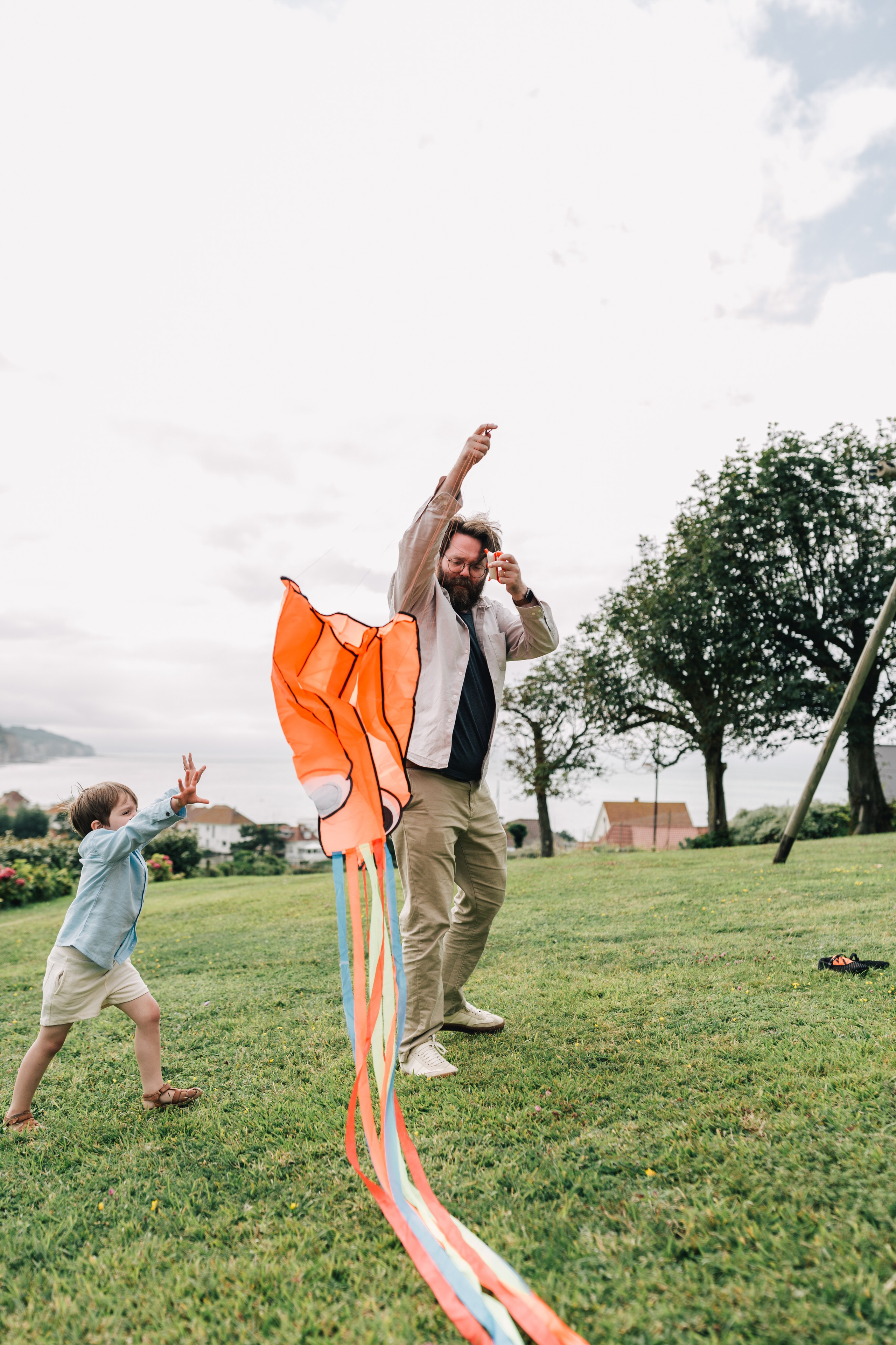 Big family photoshoot in Dieppe. Photographer Rouen, France
