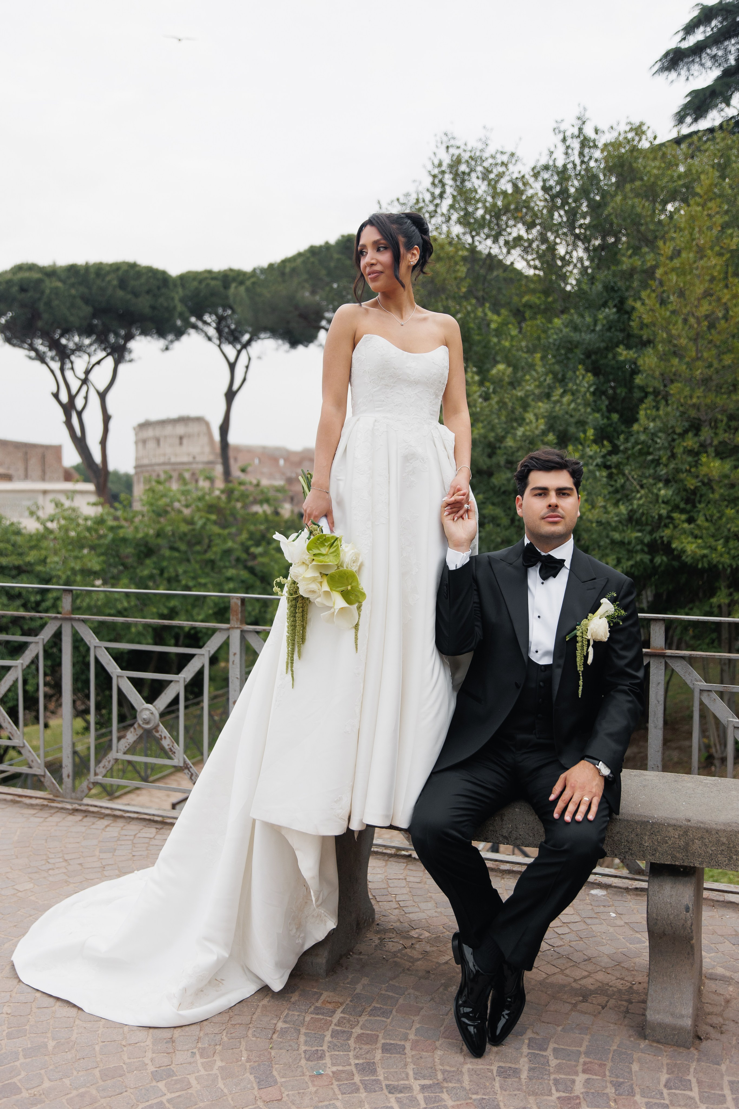 Karen & Dante | Rome. Wedding Photographer Rome Tuscany Como Sicily Puglia Amalfy Italy- Oksana Savenchuk