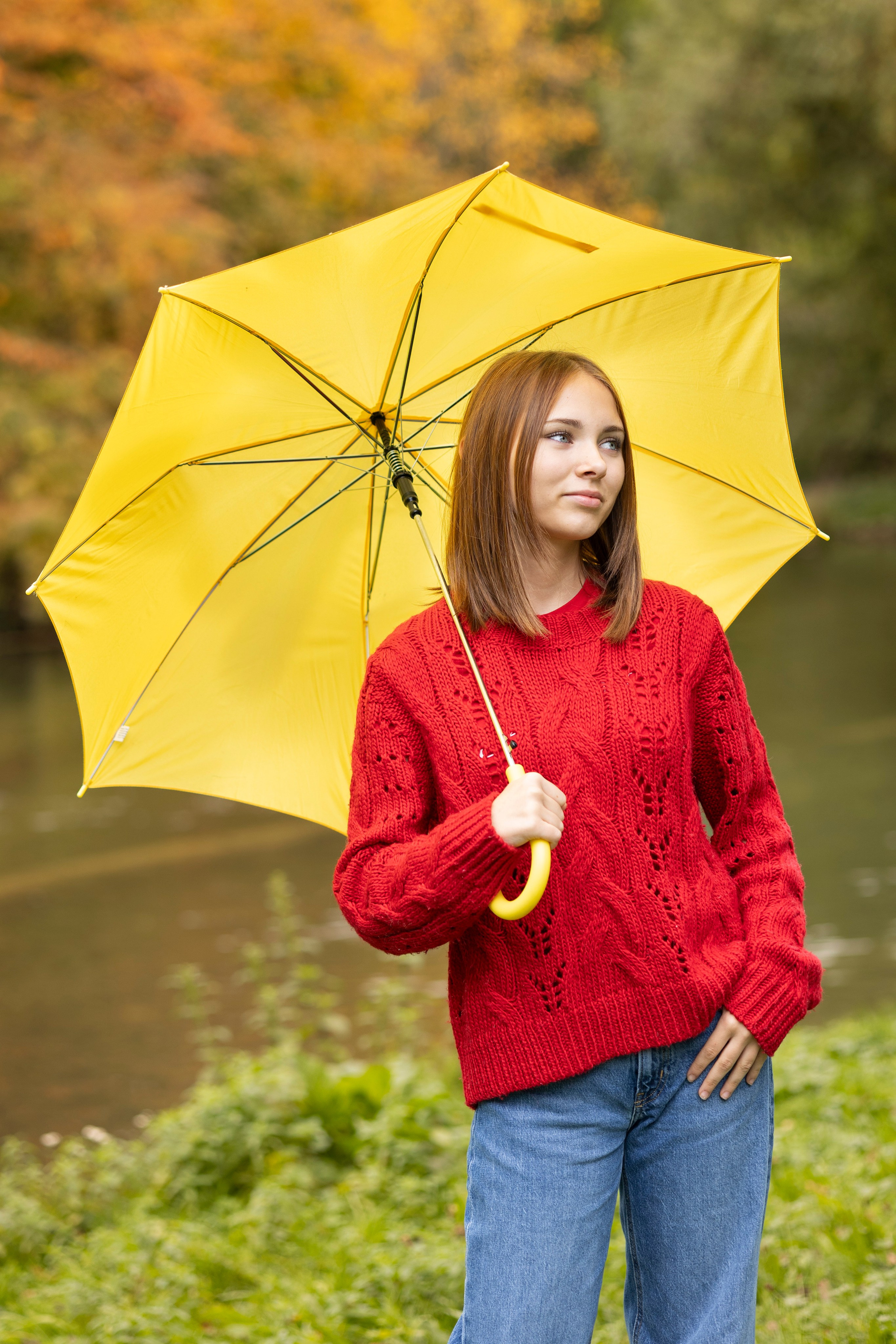 Autumn. Photographer in Munich