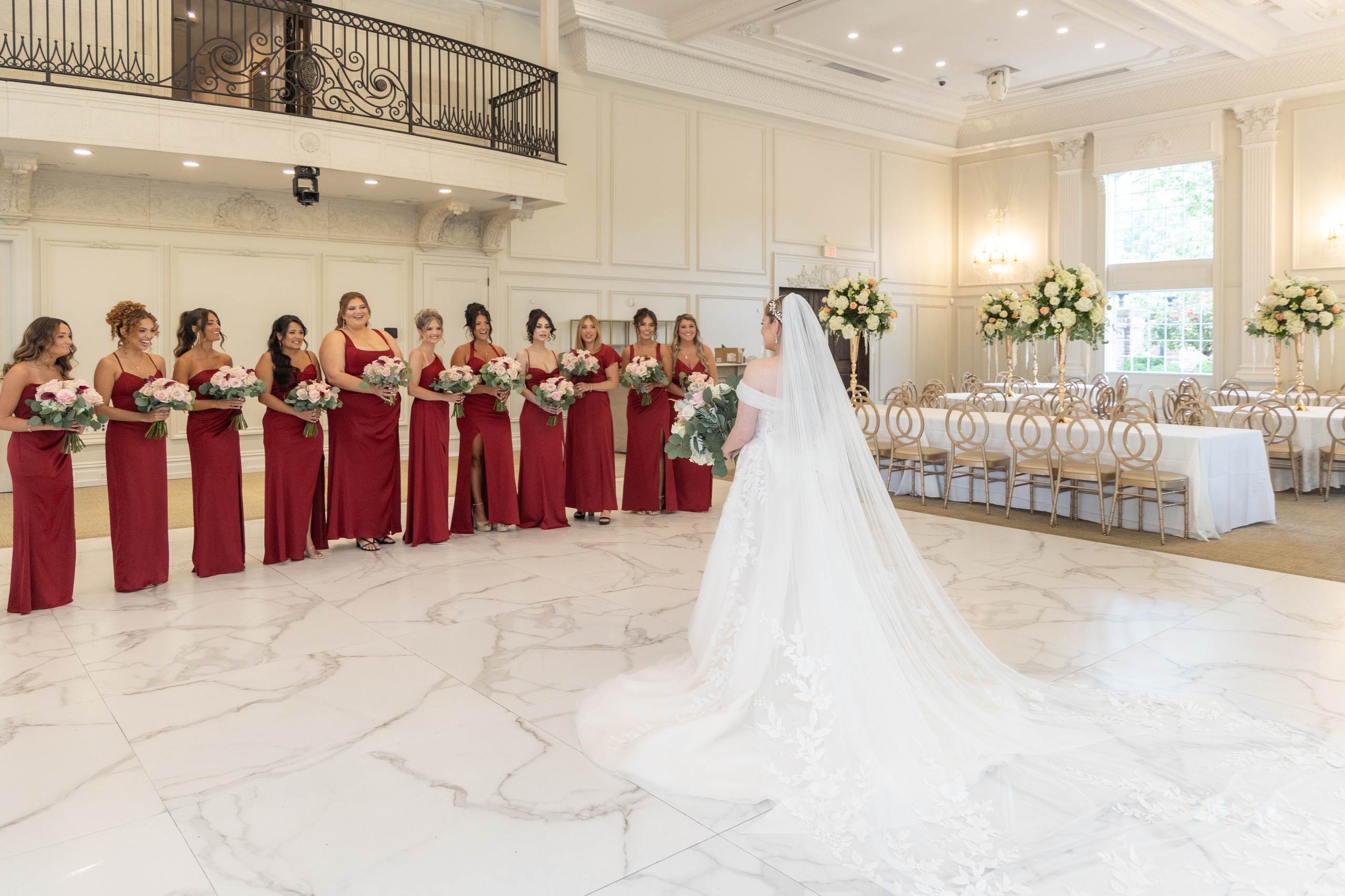 Erica & Vincent, The Estate at Florentine Garden, NJ. Wedding Photo & Video