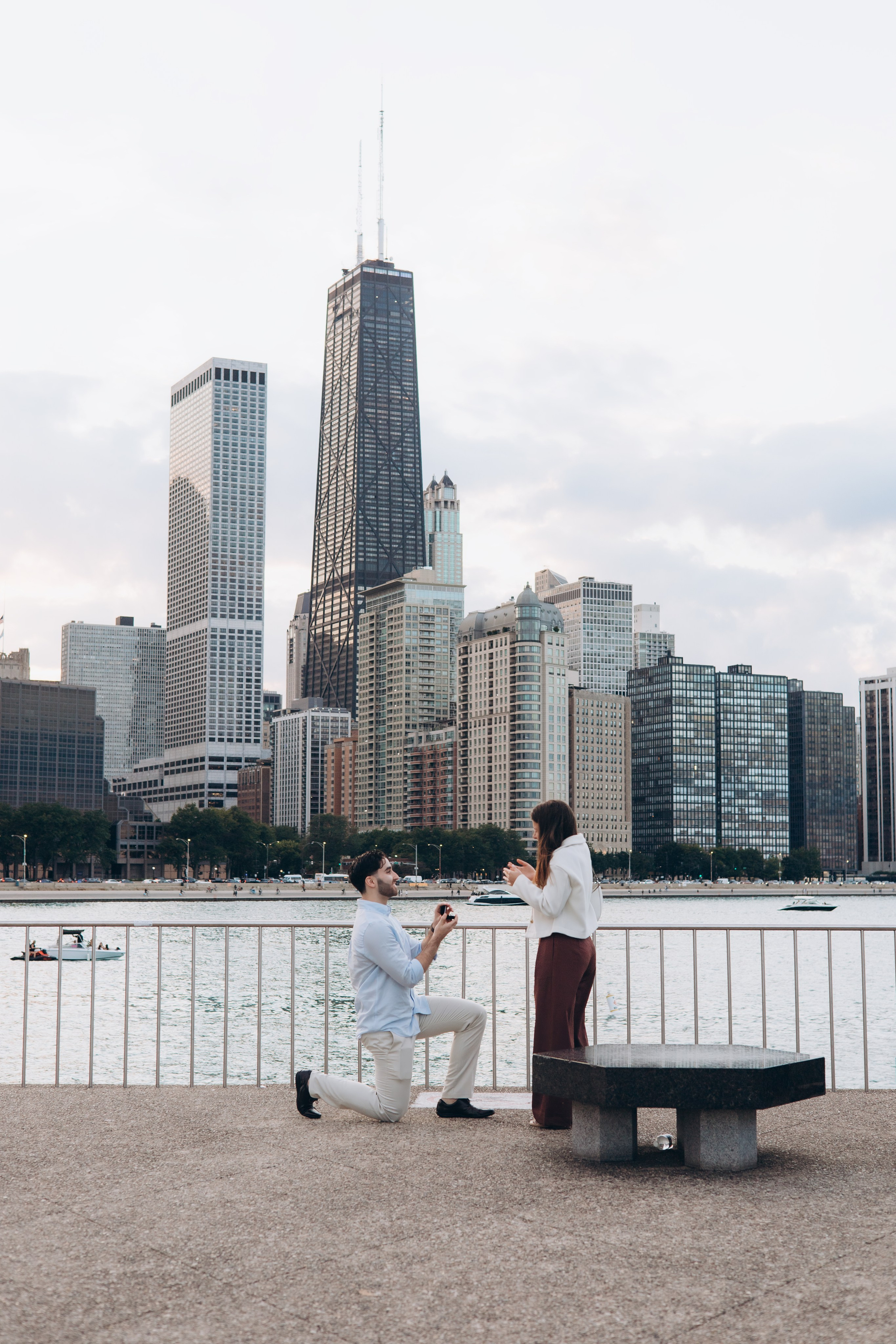 Milton Lee Olive Park Proposal — Chicago Photographer