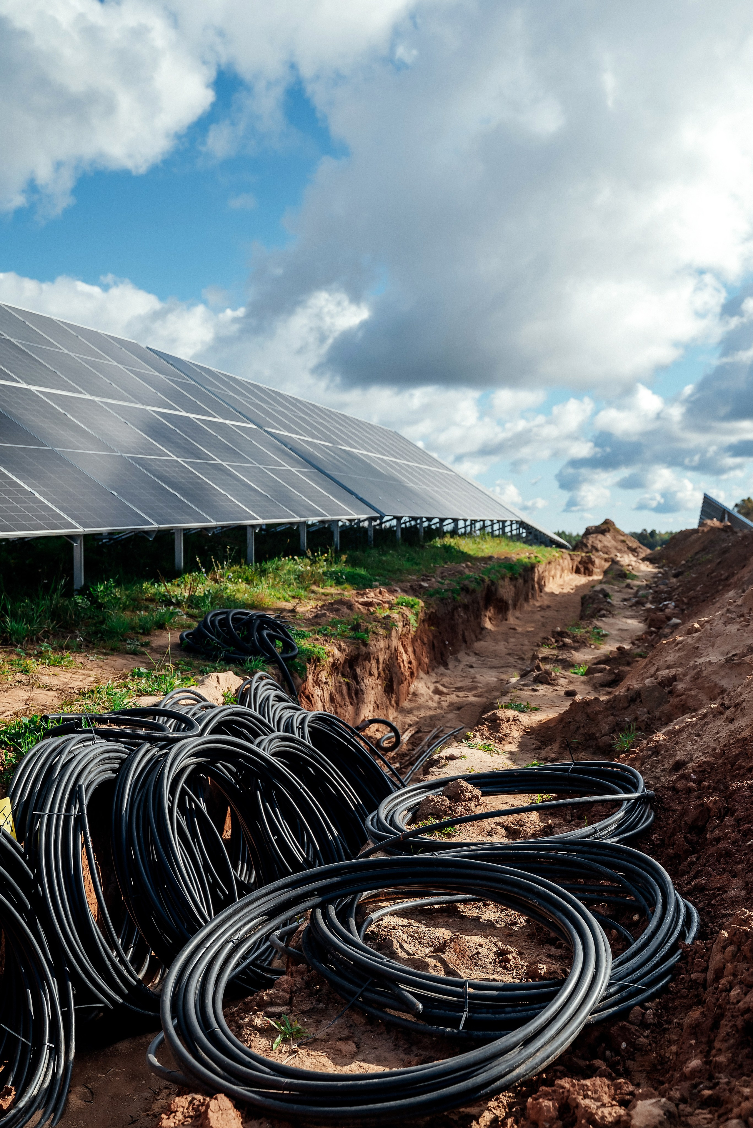Парк солнечных панелей. Ваш фотограф в Латгалии — Александра Юхневича!