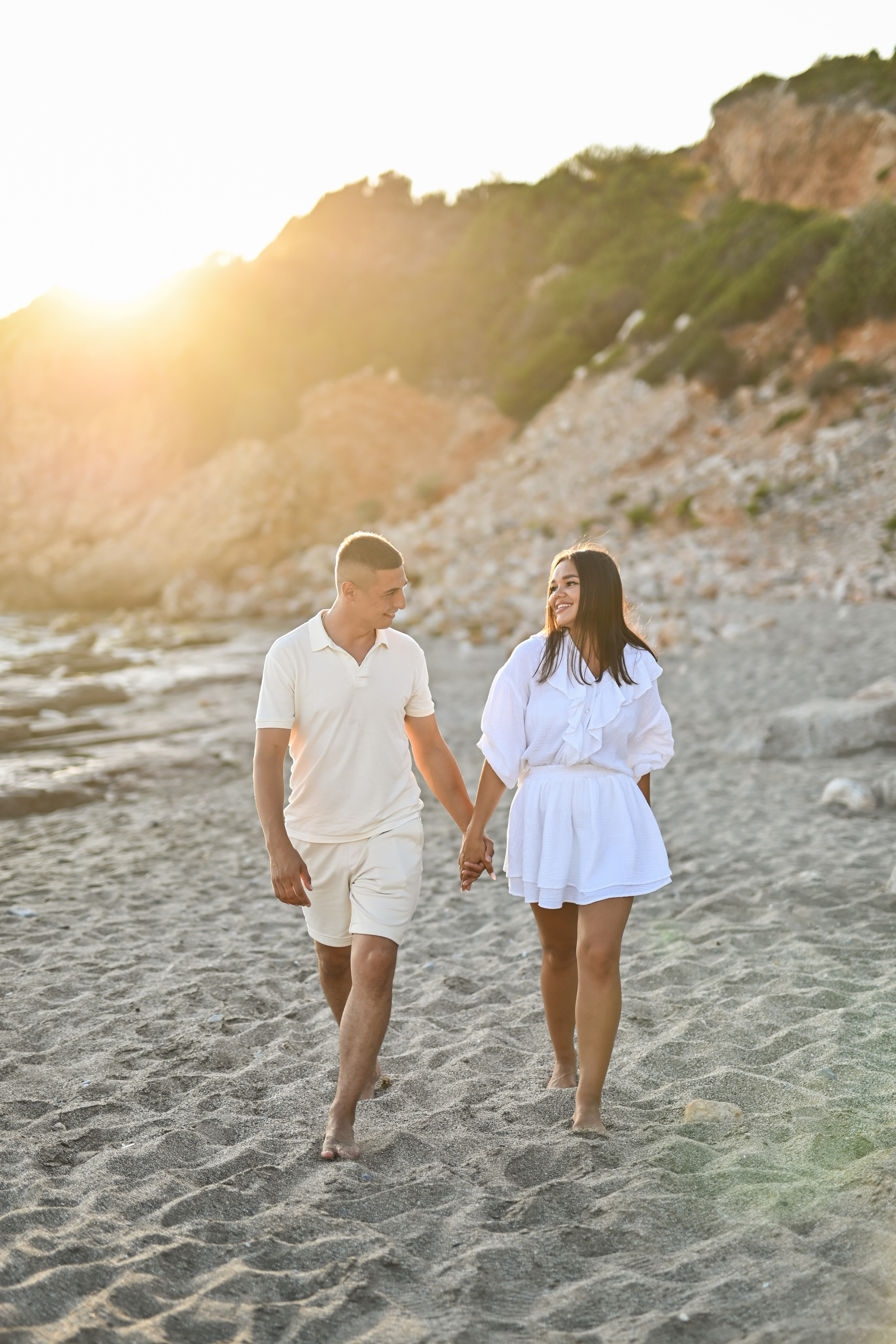 Love story на пляже Улаш. Photographer in Alanya, Side, Manavgat. Türkiye