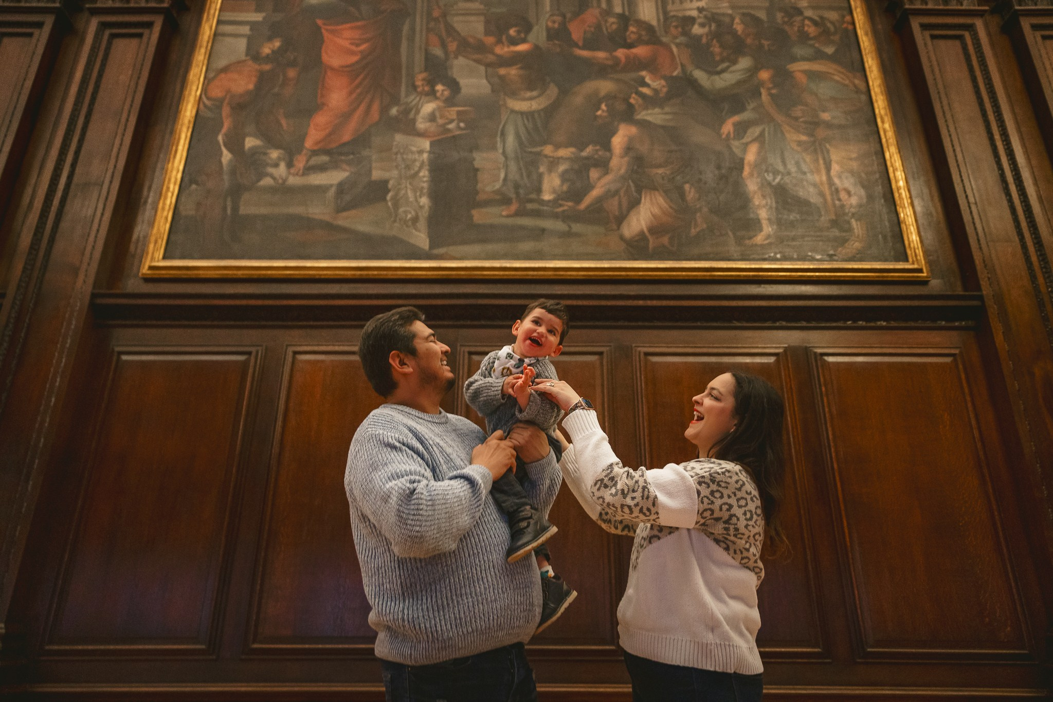 Exploring the Museum with Ana Paula, Thiago & Leo. Giandamorgana