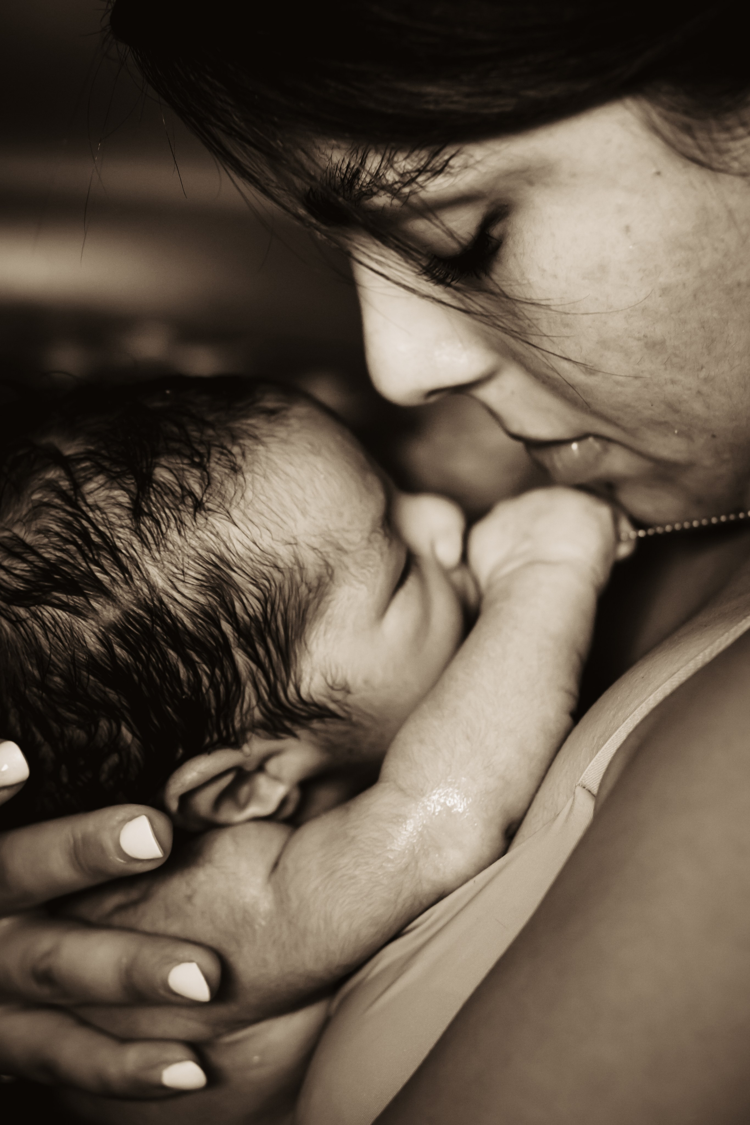 Monika, Pool newborn shooting. Family photographer Aargau Zurich