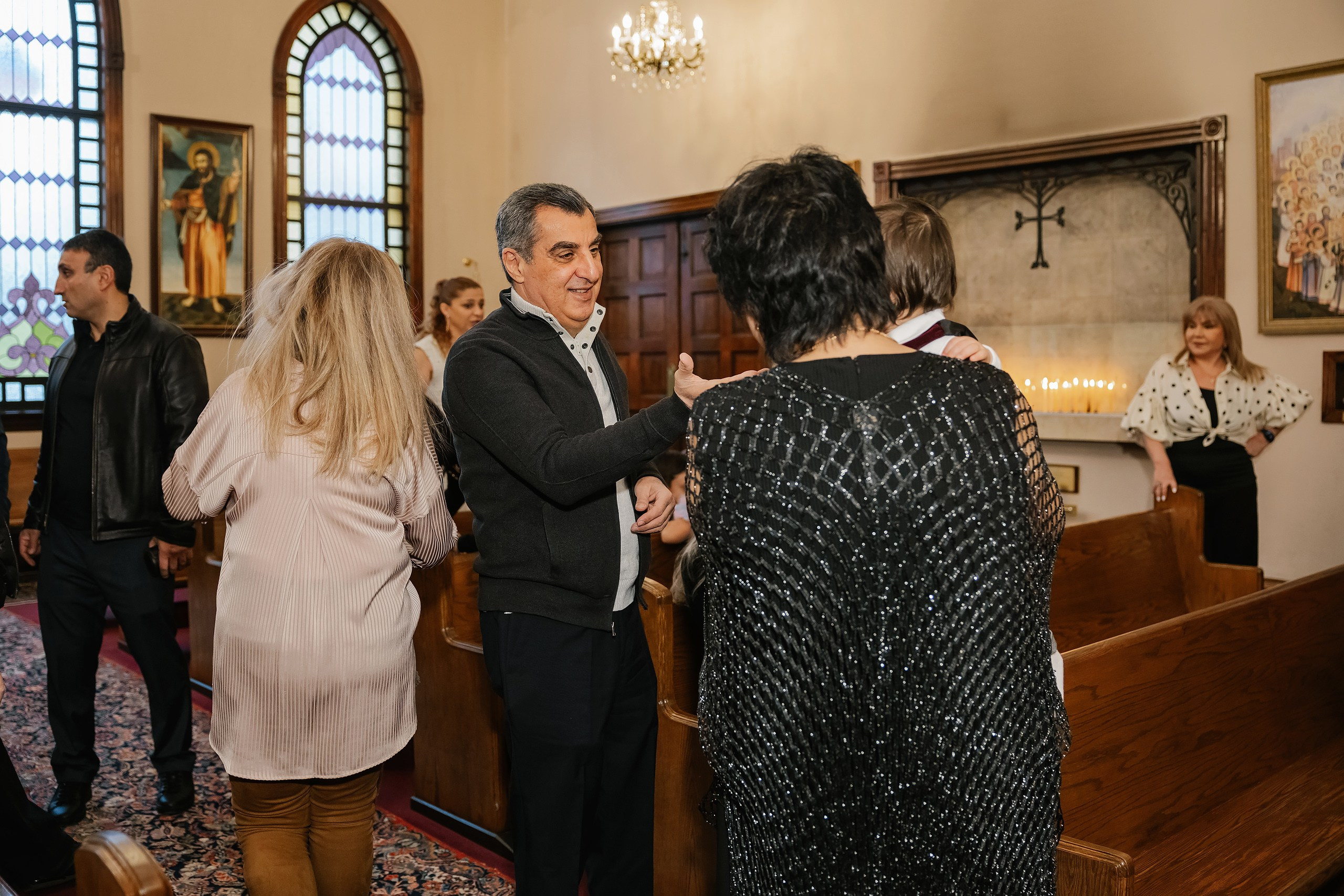 12.13.2025 Christening. Wedding family event photographer in Chicago Nick Yushevich