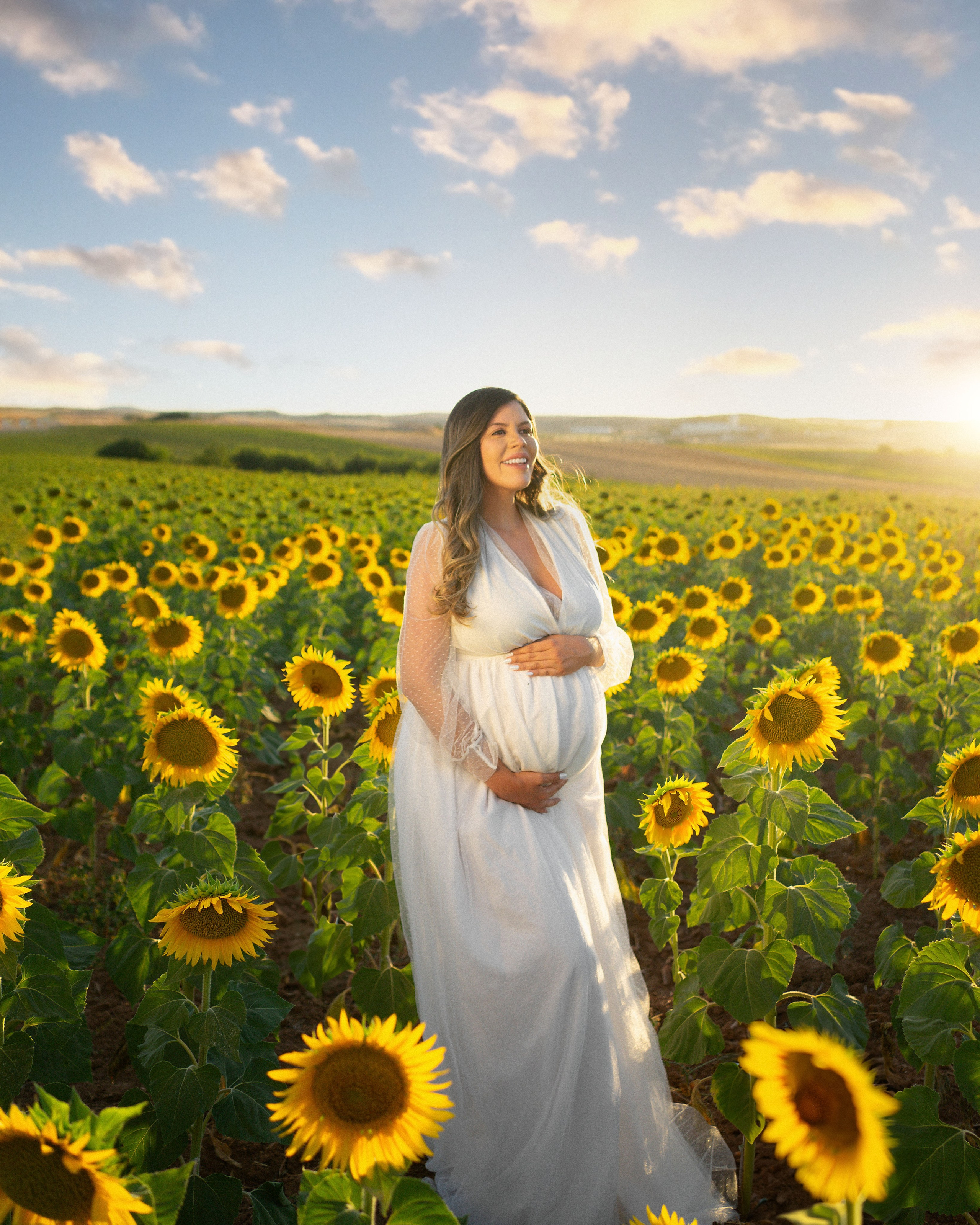 Беременность. Женские портреты в Мадриде — естественная красота и свет | Anna Maruleva