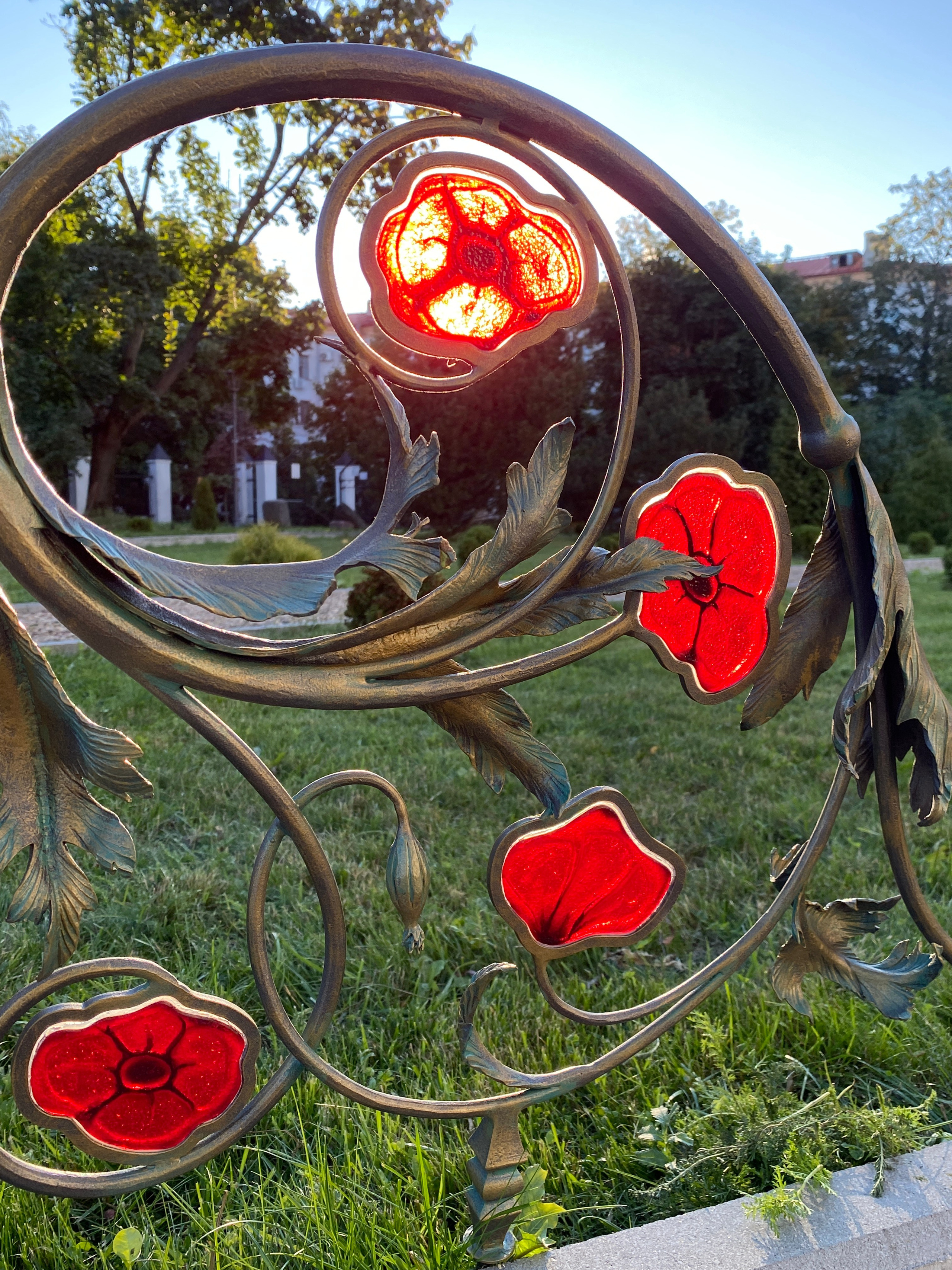 Ограждения. Ковка, фьюзинг. Скульптор кузнец Мария Тарлецкая