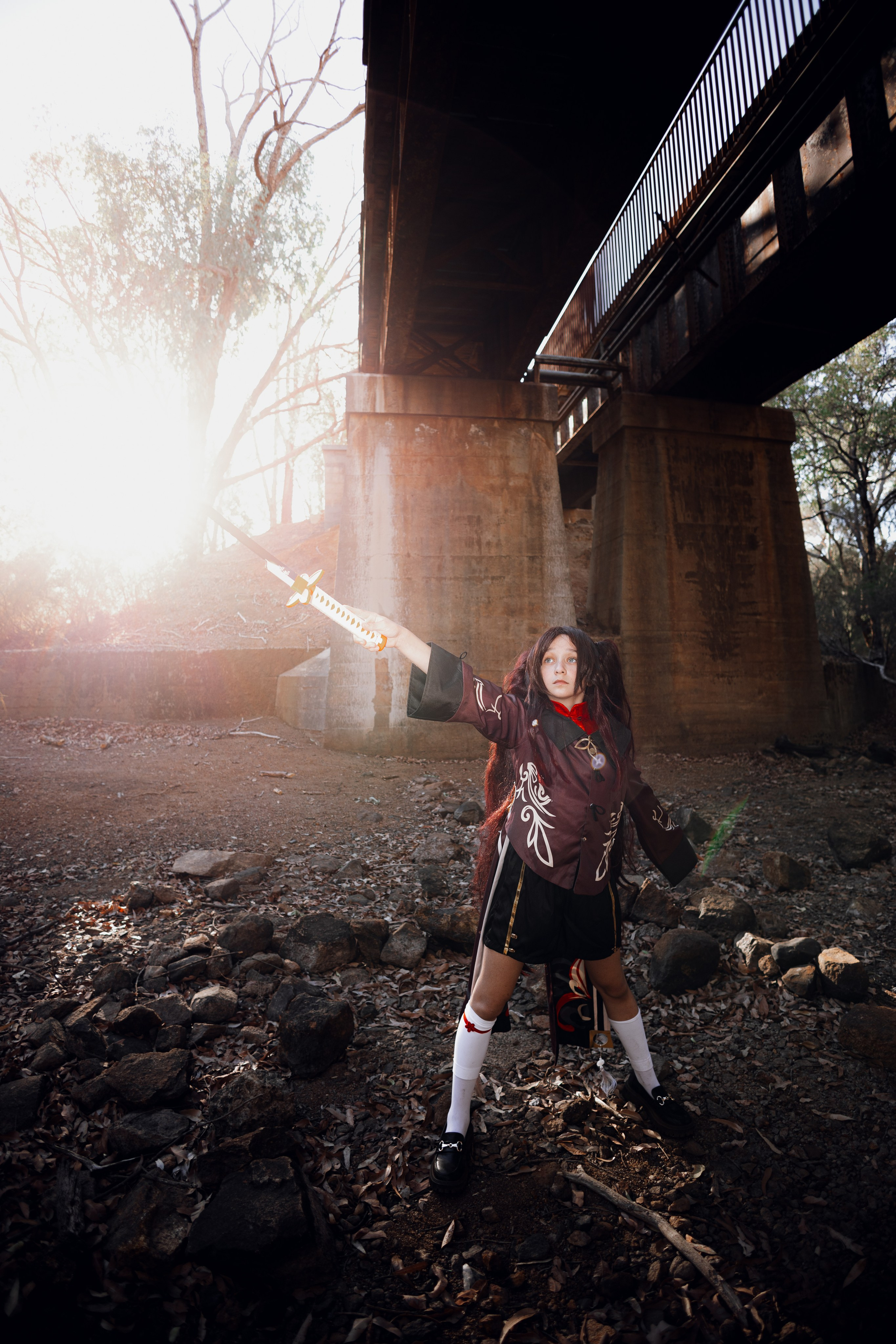 Cosplay photoshoot with Tanya