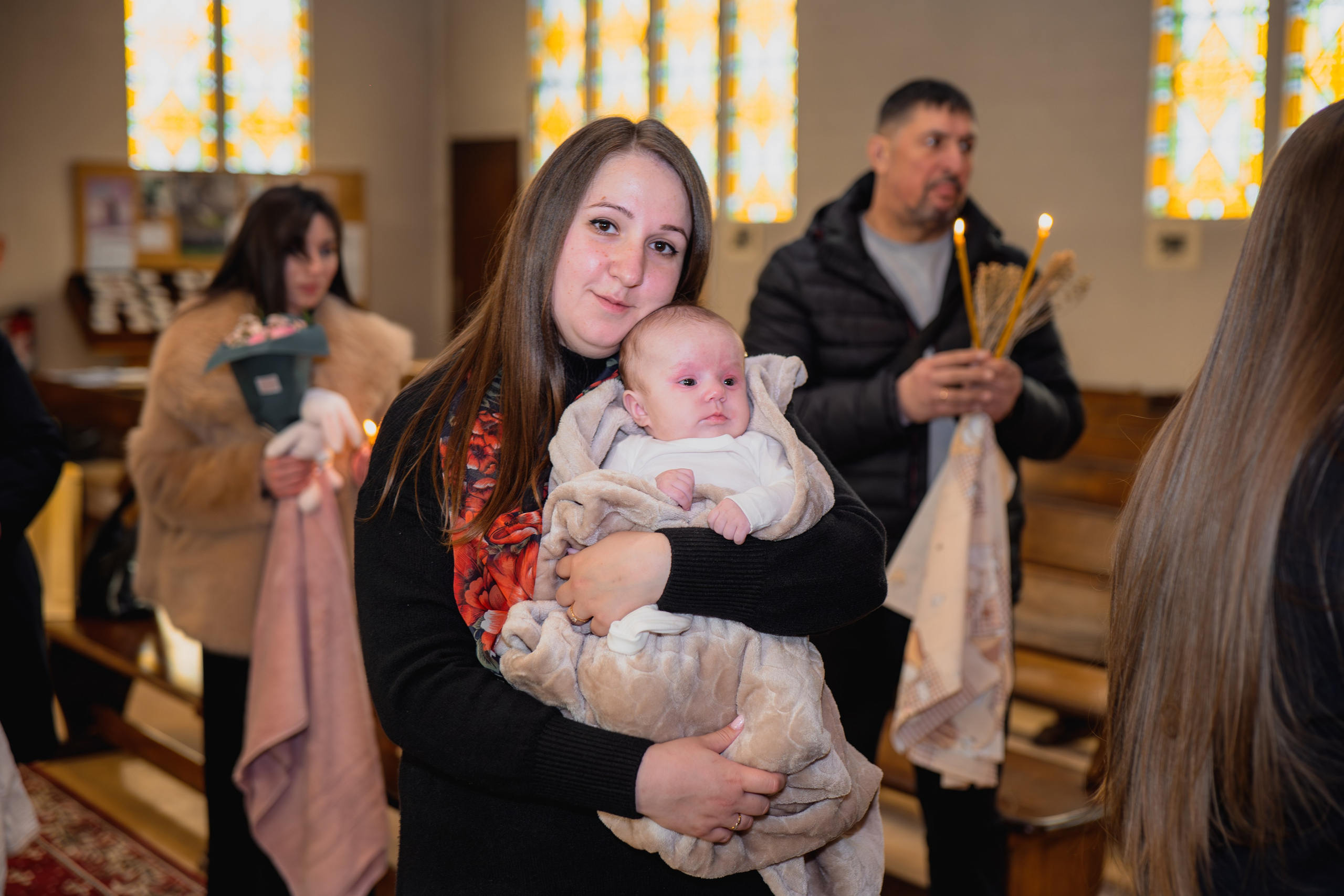 Botezul micii printese. Fotograful și Cameramanul familiei dvs în Franța Paul Photographer