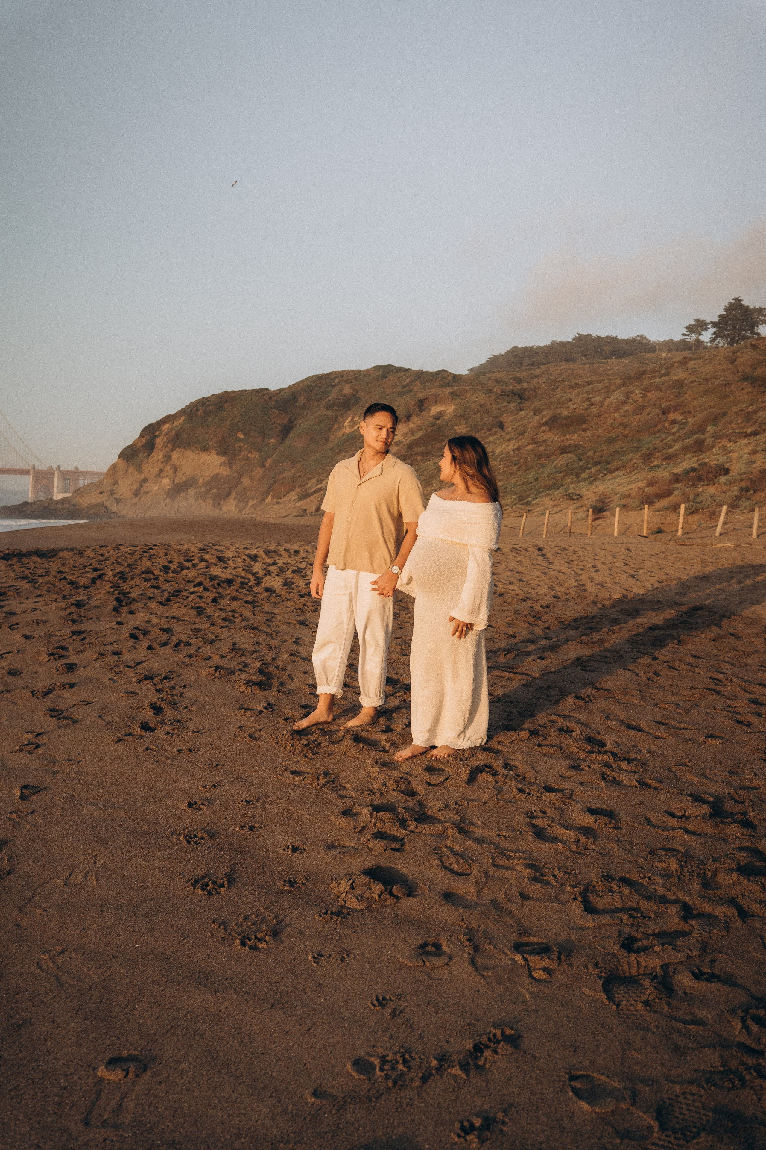 Maternity Session — Baker Beach