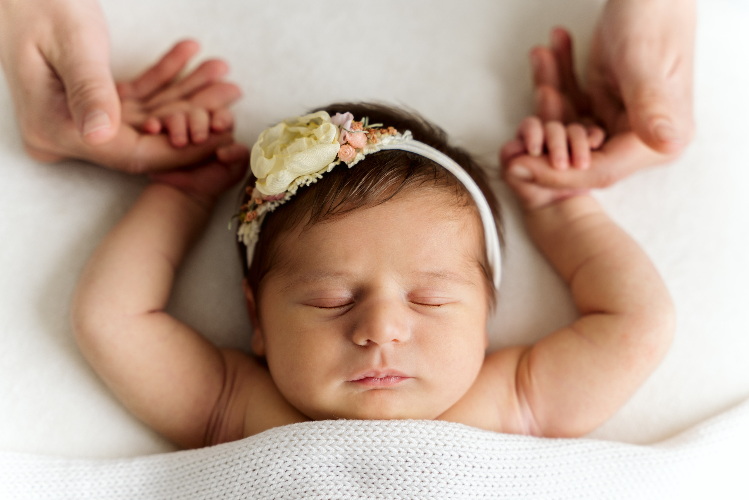 Newborn 2025. Svitlana Miahka fotografa a Genova