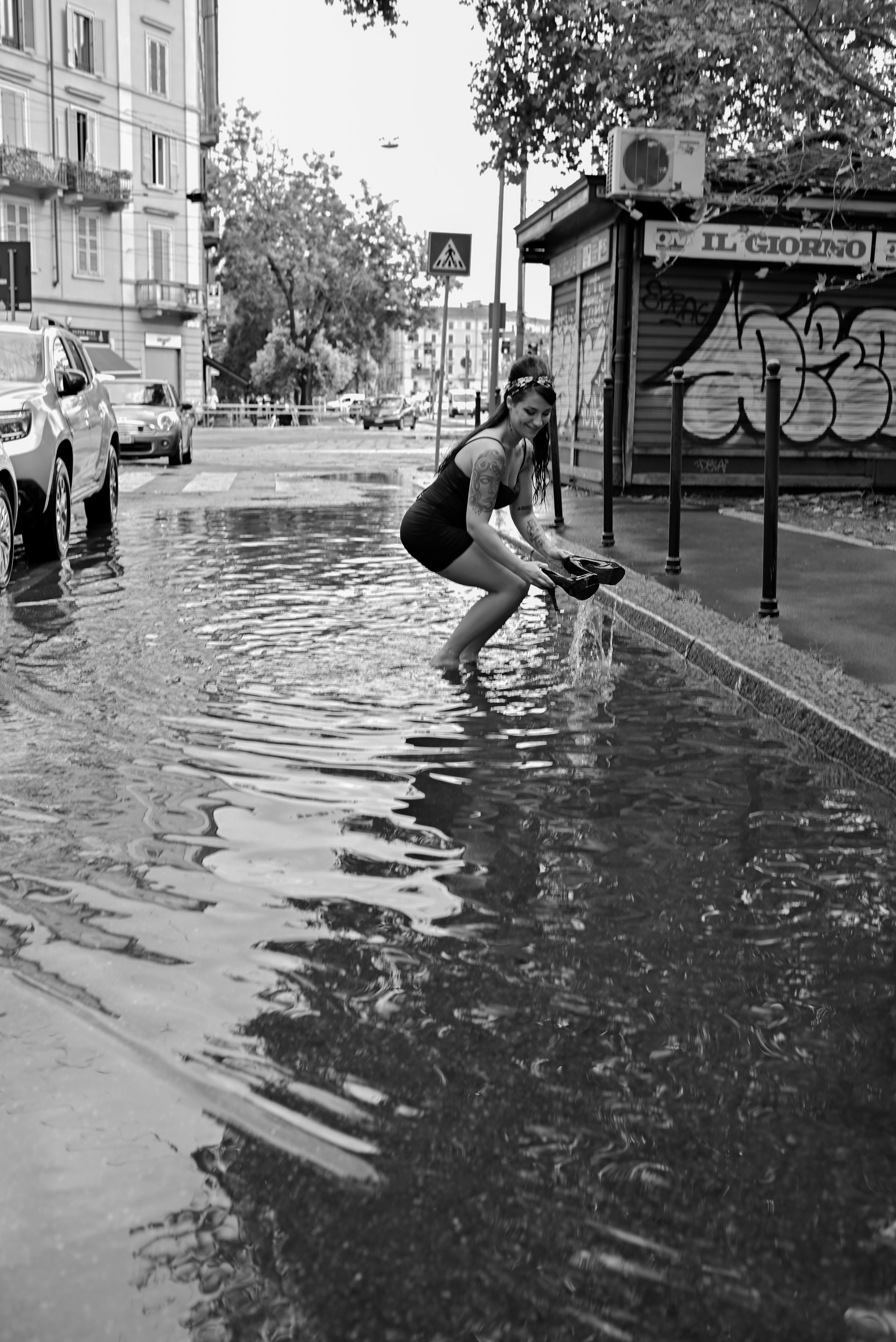 Scatti per far andare l’acqua di traverso all’ex
