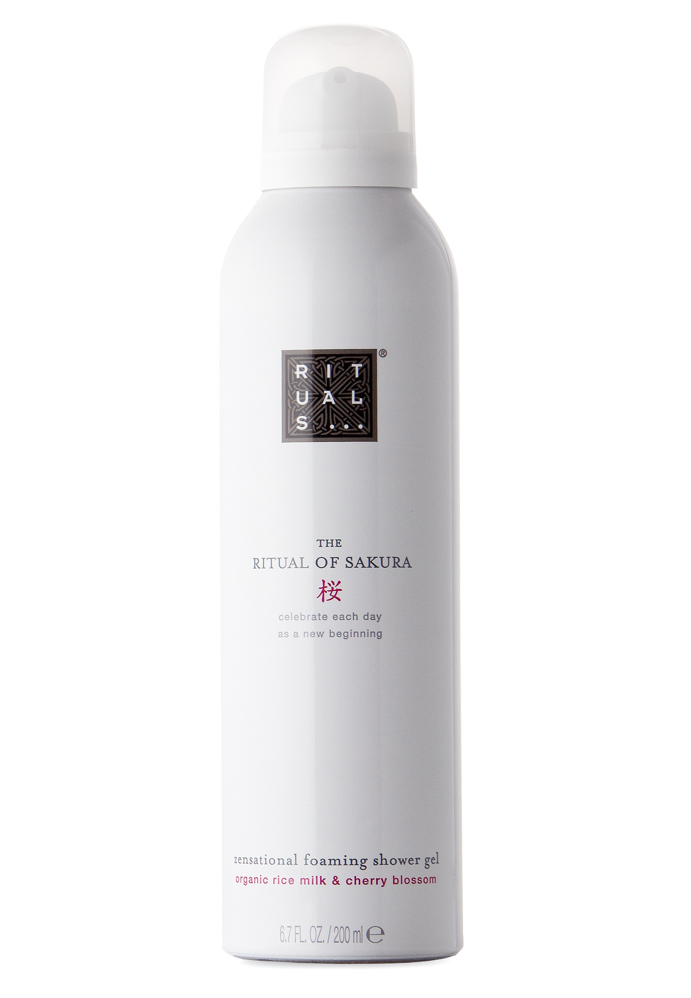 Katalogfoto von Duschschaum, Weiß auf Weiß