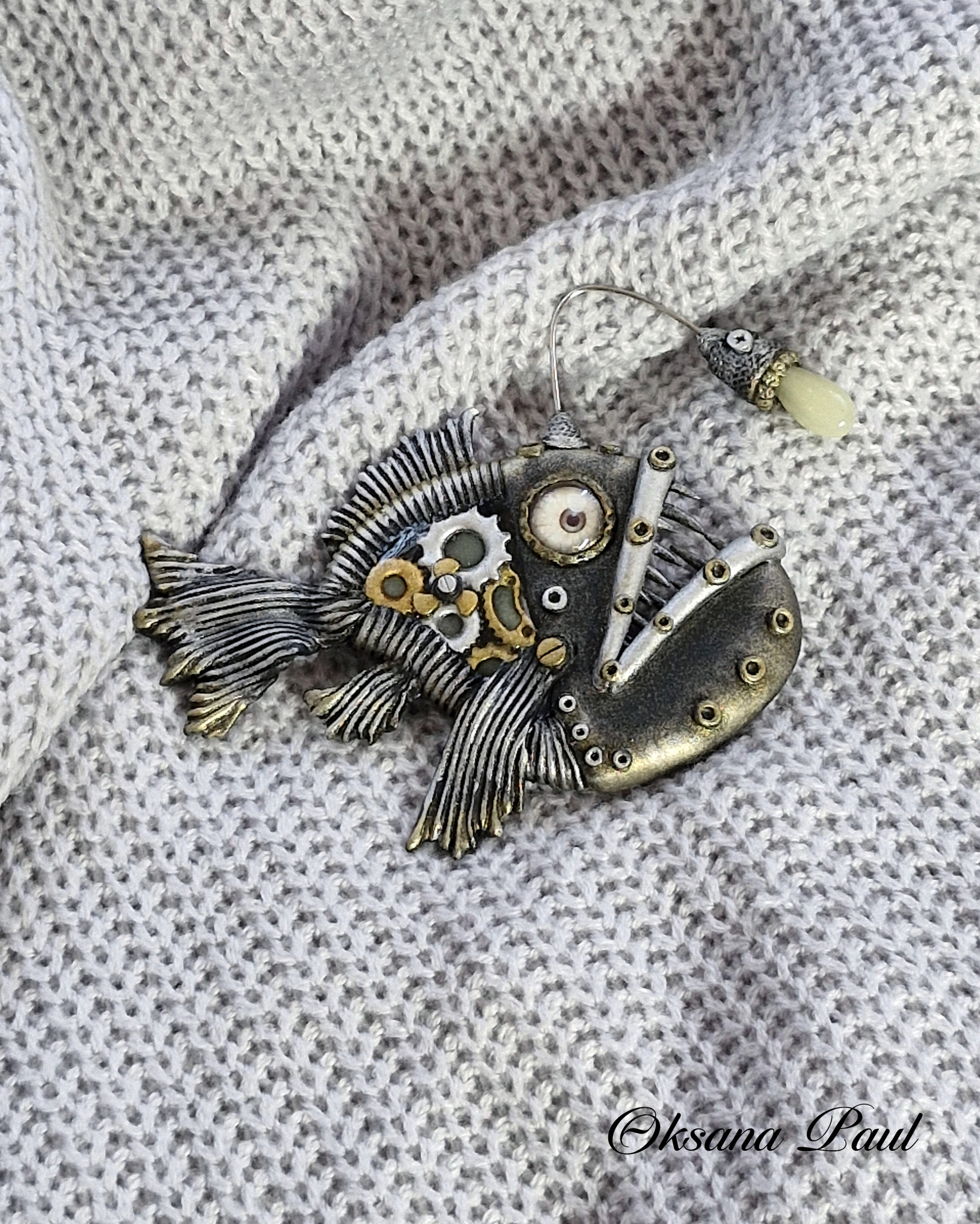 Стимпанк / Steampunk ➜. Oksana Paul-Gardinen-Design Oksana Paul ✧ Art of Gardinen & Textile Design ✧ Polymer Clay Art & Handmade Creatures