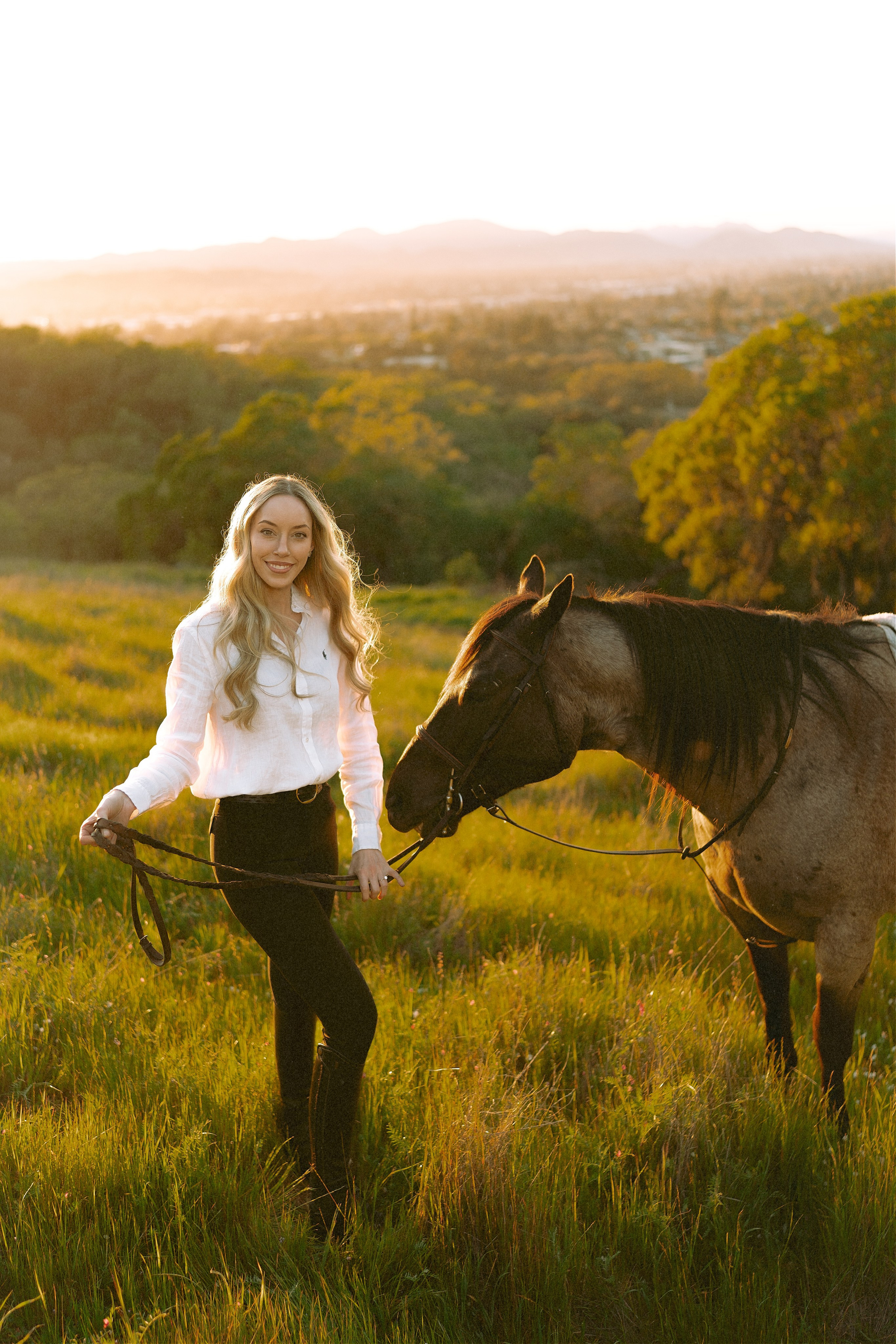Engagement with Horses, Napa, Northern California. Wedding Photography & Videography Team in California, Los Angeles, San Francisco, San Diego and Travel