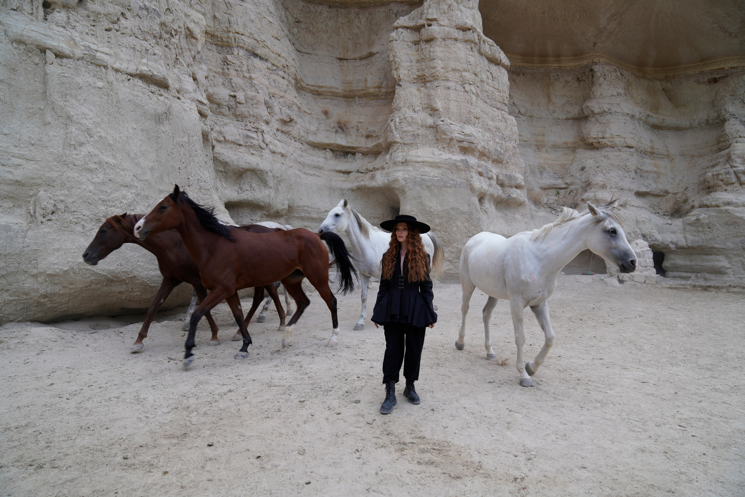 With animals. Model Miami Florida