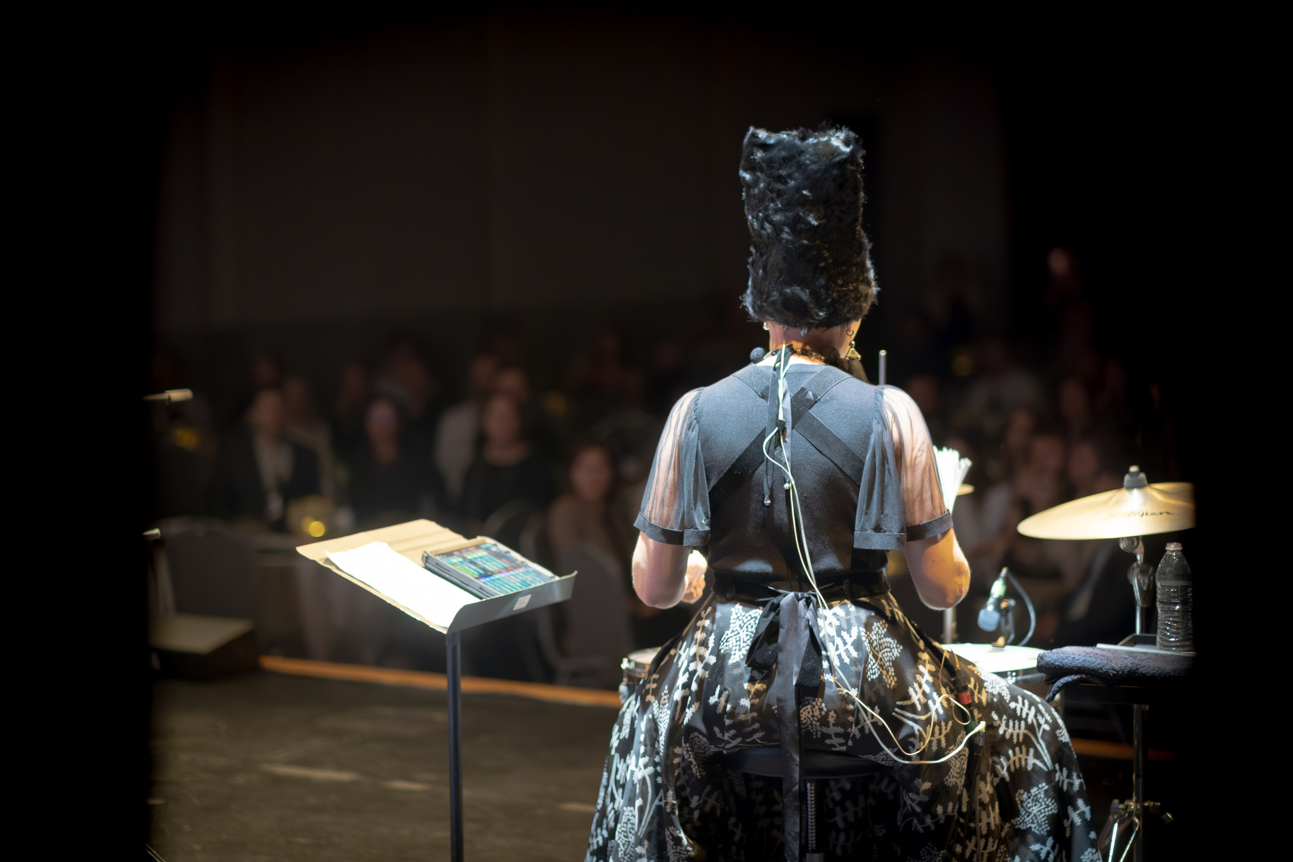 DAKHA BRAKHA. Reportage concert portrait photography in the San Francisco Bay Area