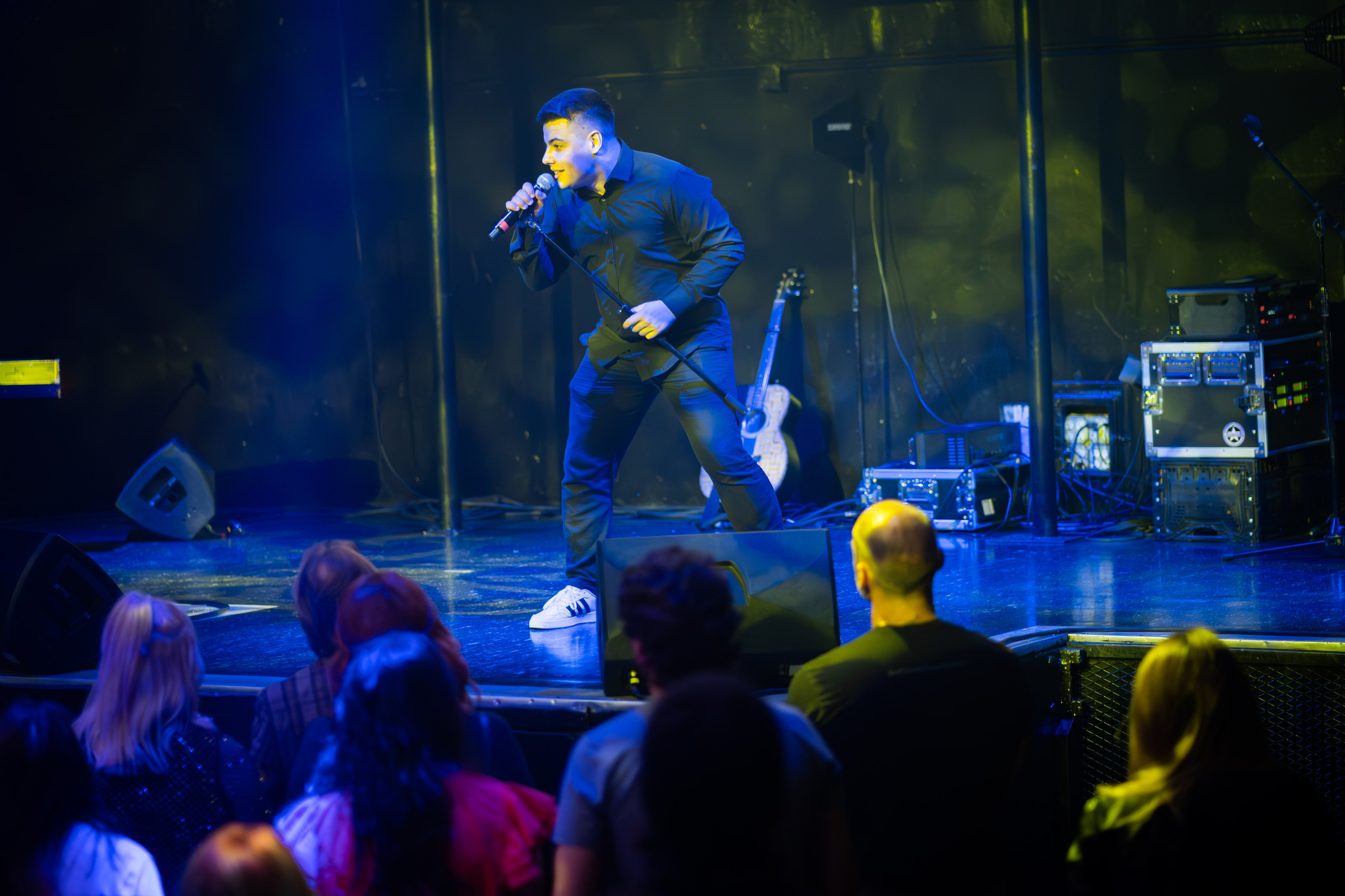 SHUMEI_YAKTAK_QUESTPISTOLS / 2023. Reportage concert portrait photography in the San Francisco Bay Area