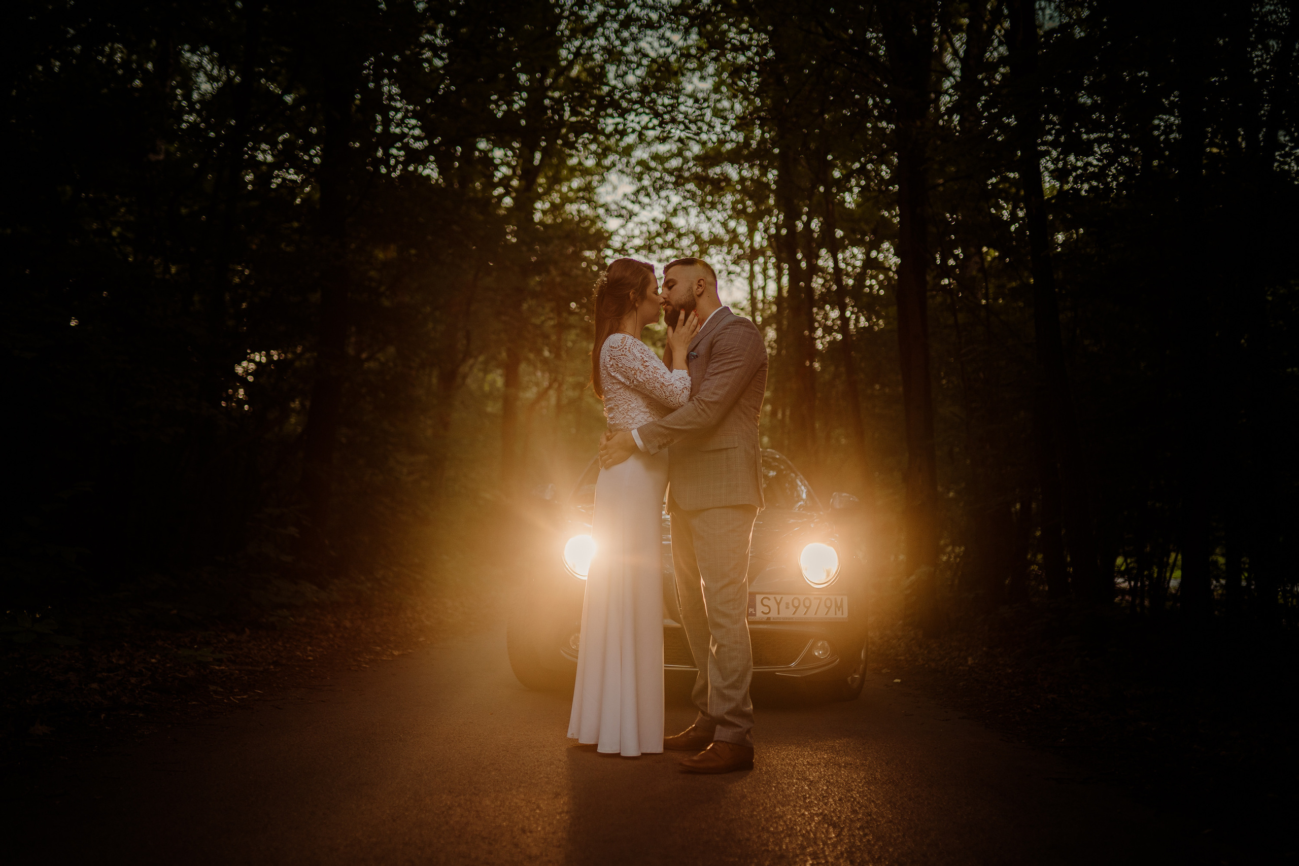 Plener ślubny Darii i Sebastiana. Karkowskafoto - fotografia miłości