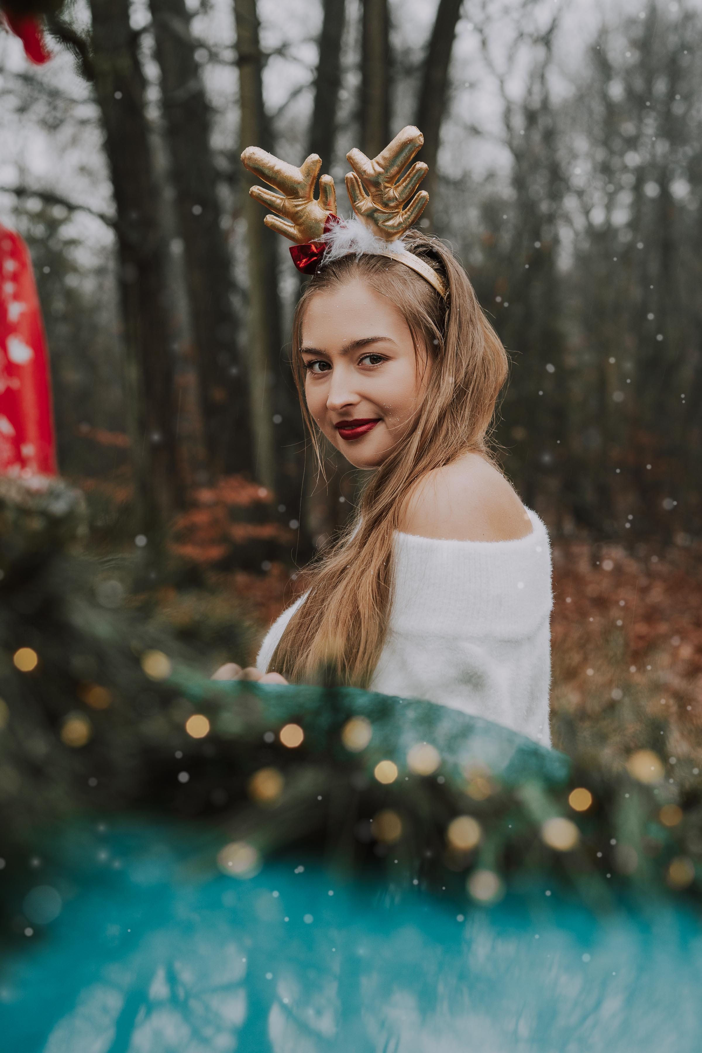 ŚWIĄTECZNA SESJA Z MALUCHEM. Karkowskafoto - fotografia miłości