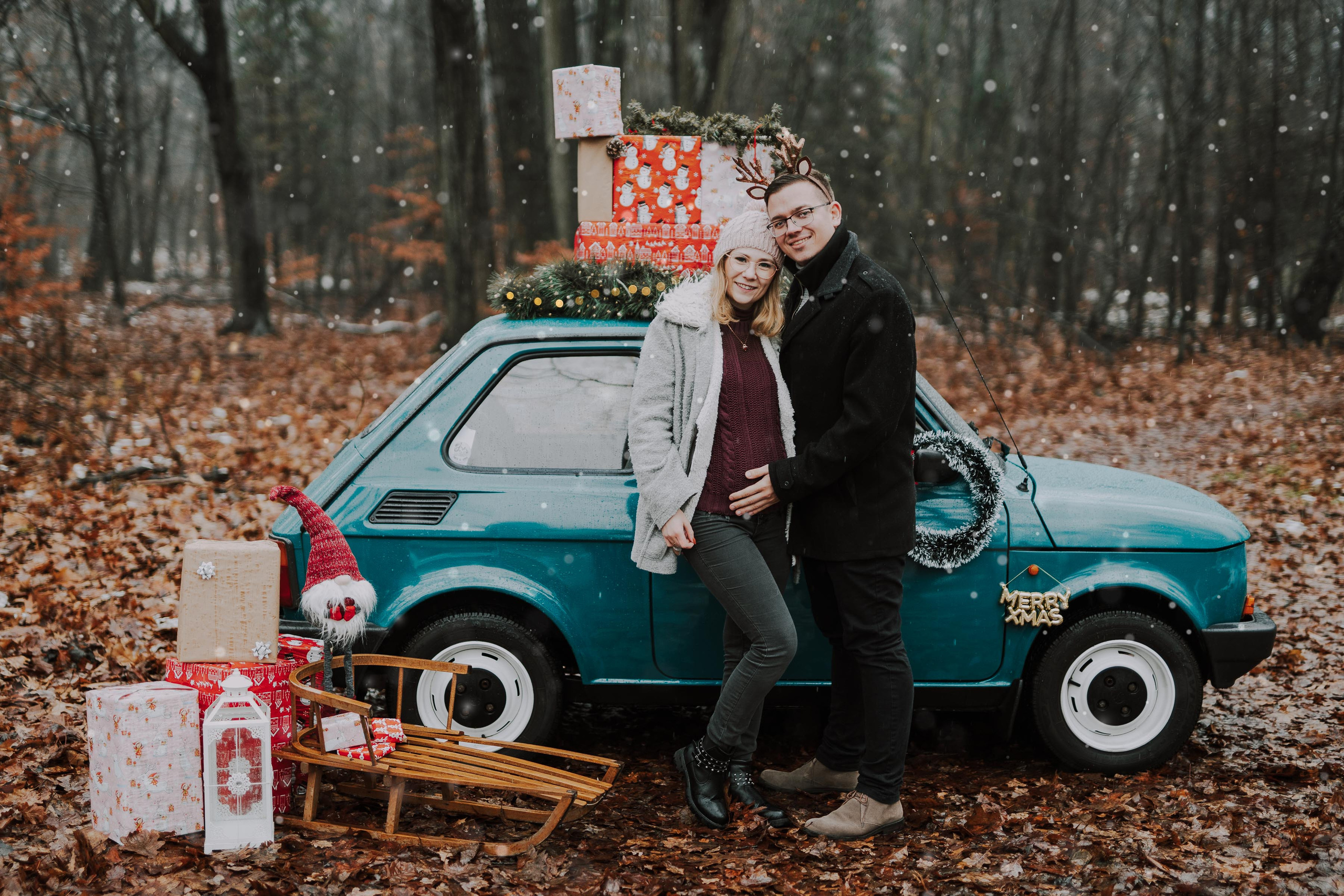 ŚWIĄTECZNA SESJA Z MALUCHEM. Karkowskafoto - fotografia miłości