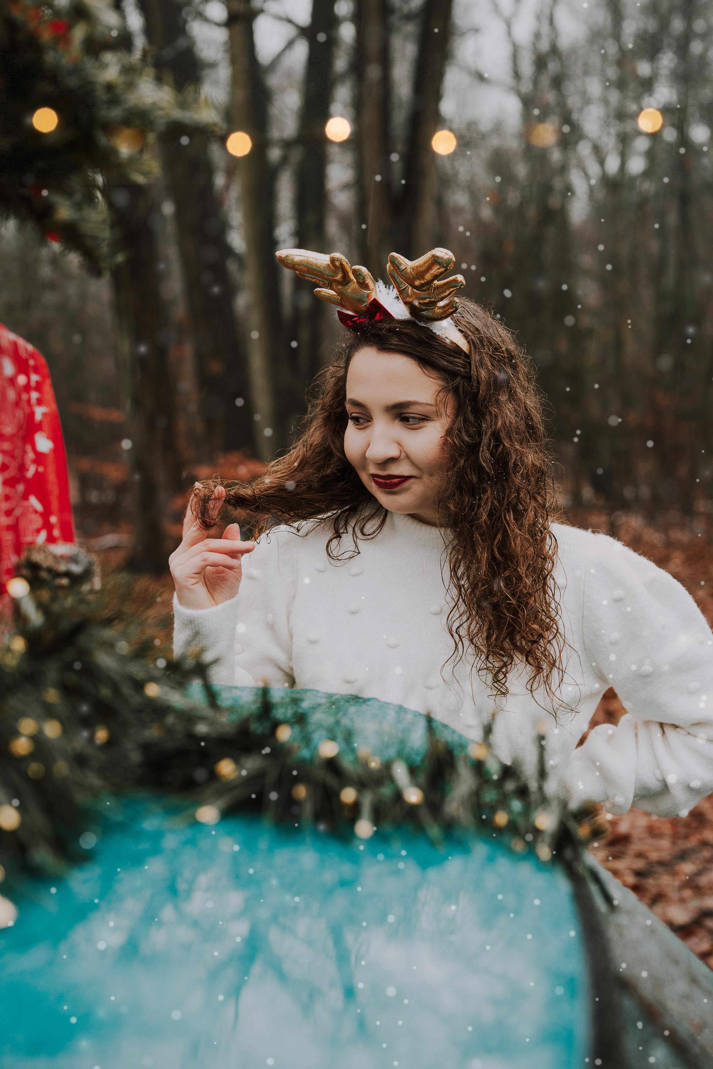 ŚWIĄTECZNA SESJA Z MALUCHEM. Karkowskafoto - fotografia miłości