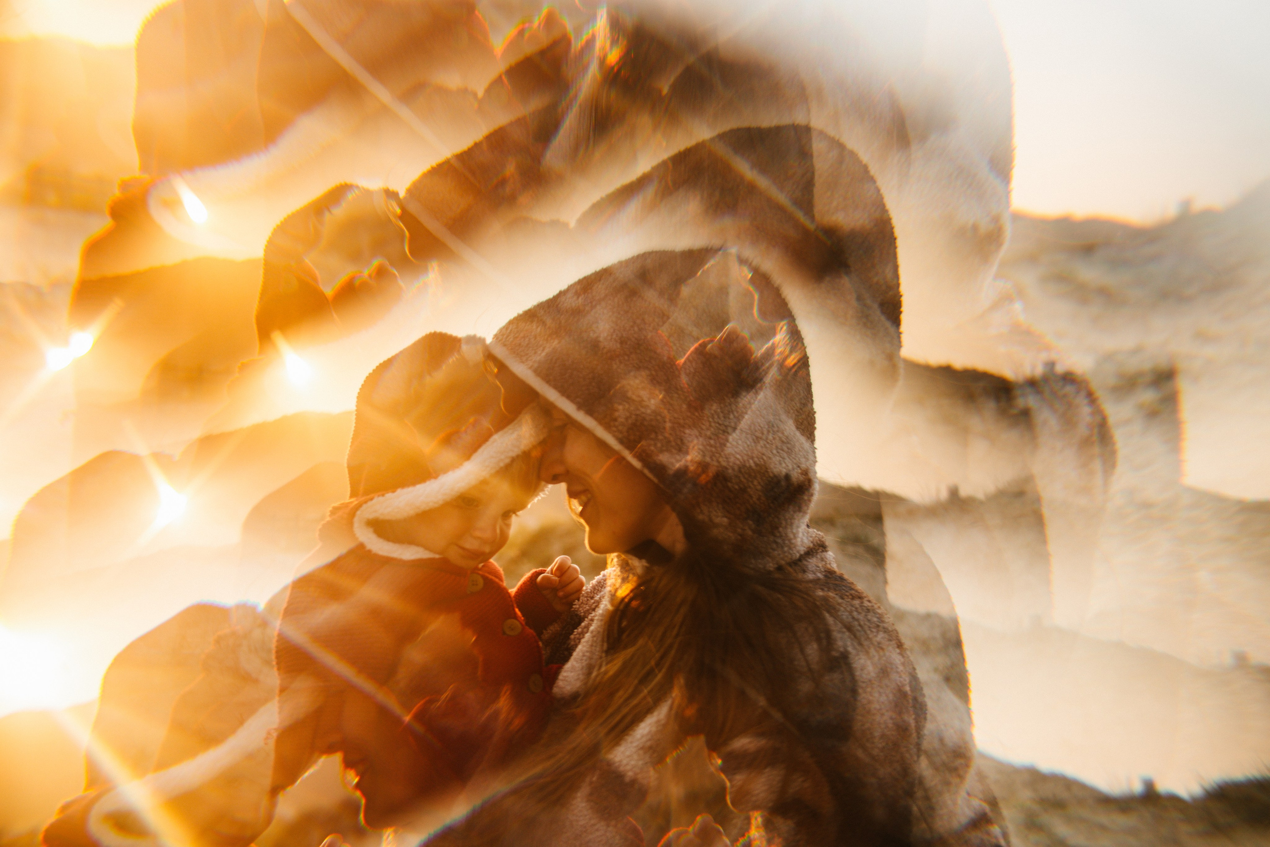 Olga e crianças. Fotógrafo de família e crianças