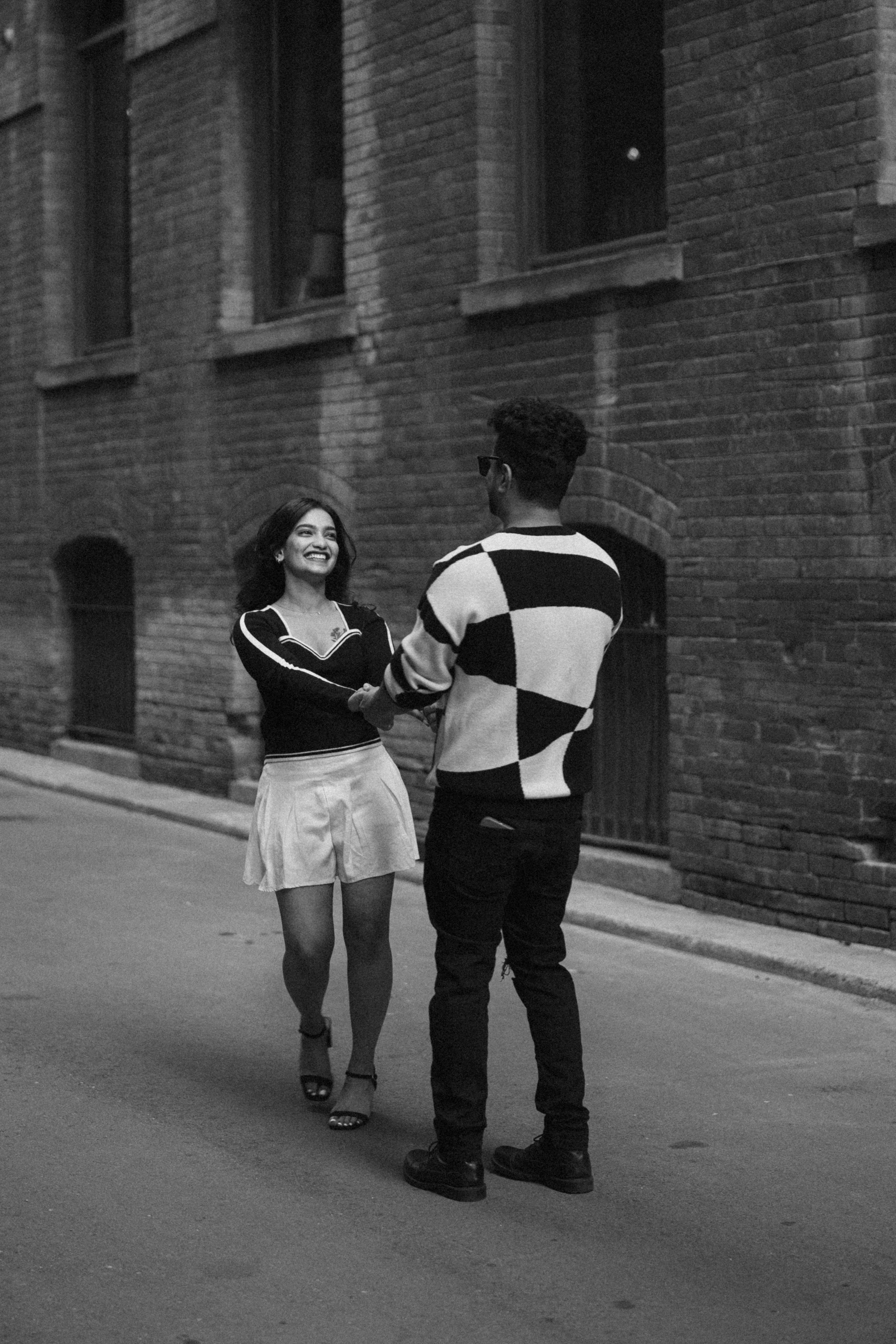 Downtown Romance at Toronto. Fine art Wedding Photographers in India & Canada