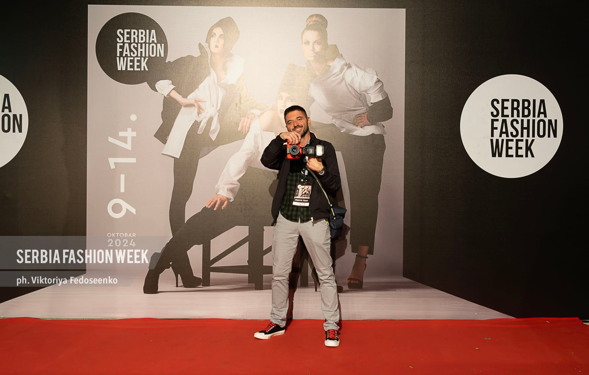 SERBIA FASHION WEEK 2024 — backstage atmosphere. Victoria Fedoseenko. Photographer from Serbia