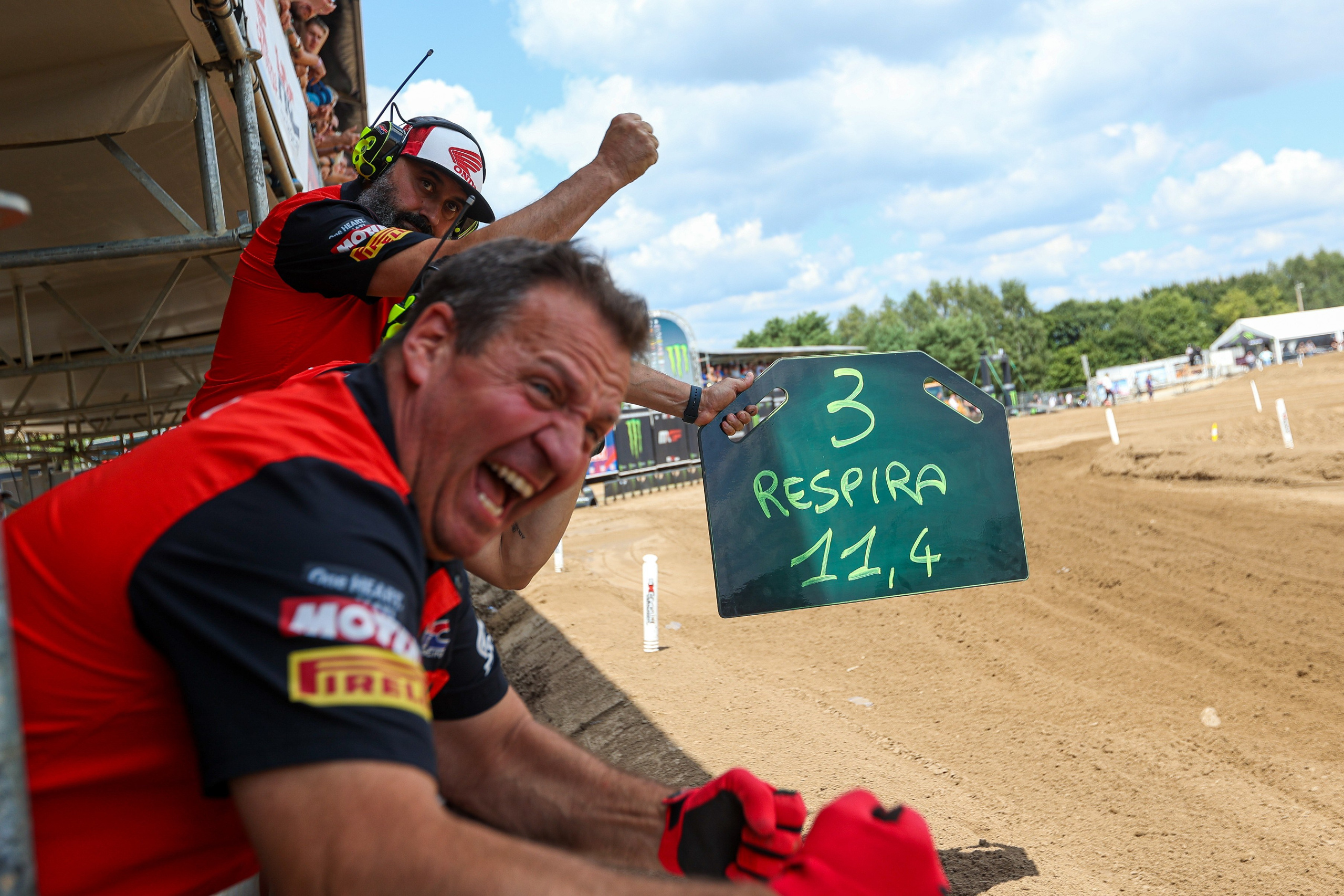 HRC pitlane MXGP Motocross World Championship