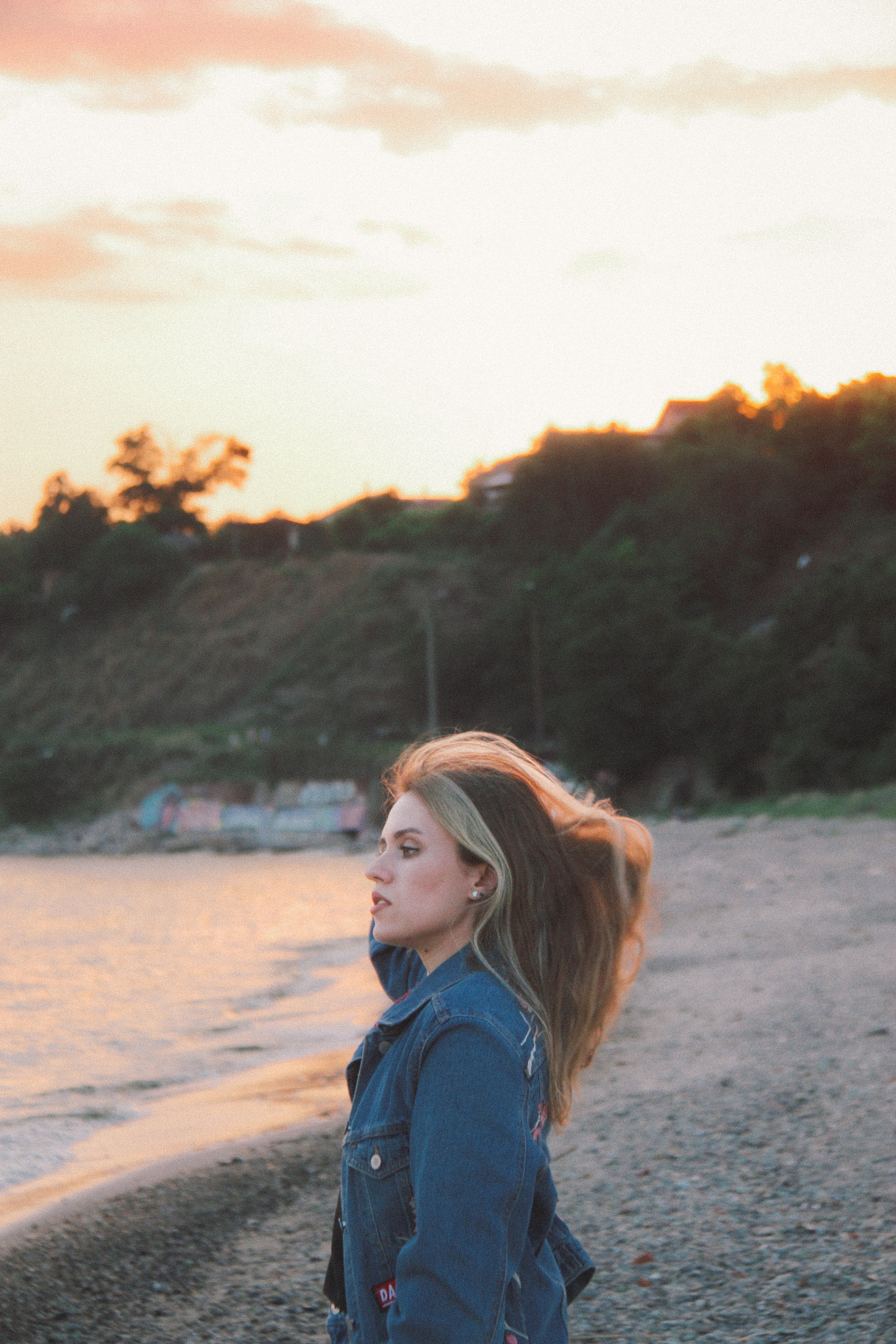 Dasha / sea walk. Photographer in Gothenburg Aleksandra Stroganova