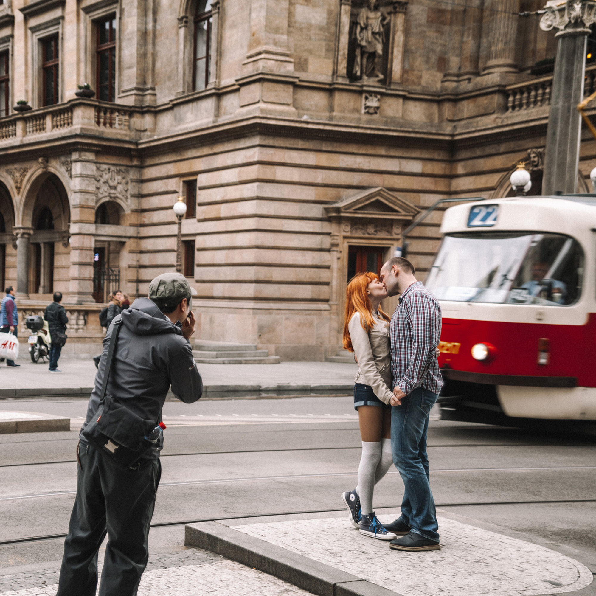 Love Story в Праге. Wedding and portrait photographer in Poland Vitali Frozen