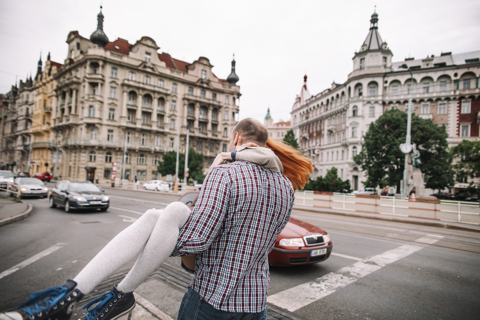 Love Story в Праге. Wedding and portrait photographer in Poland Vitali Frozen