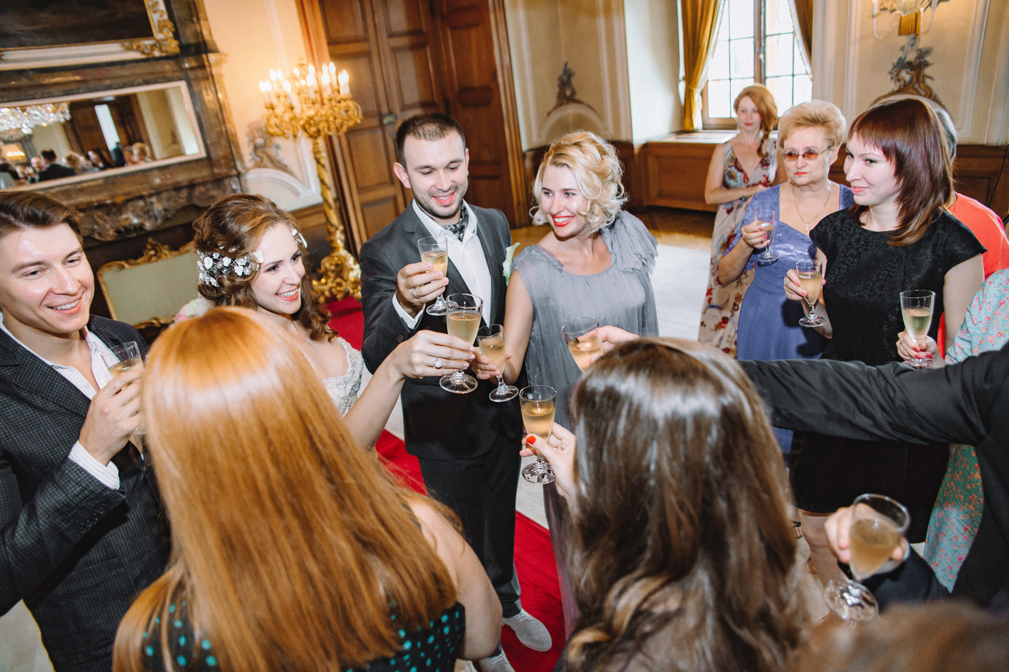 Romantic wedding in Prague. Wedding and portrait photographer in Poland Vitali Frozen