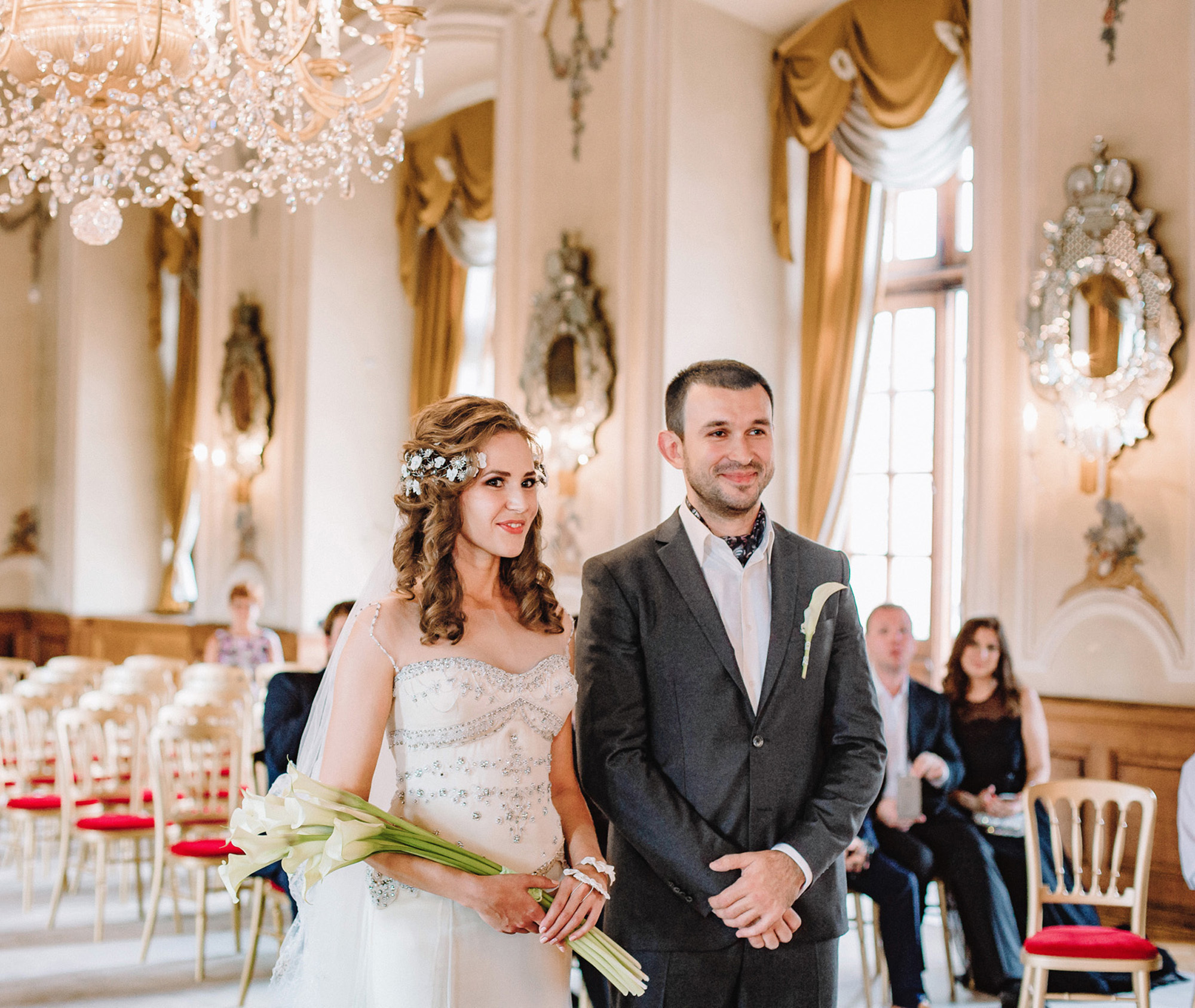 Romantic wedding in Prague. Wedding and portrait photographer in Poland Vitali Frozen