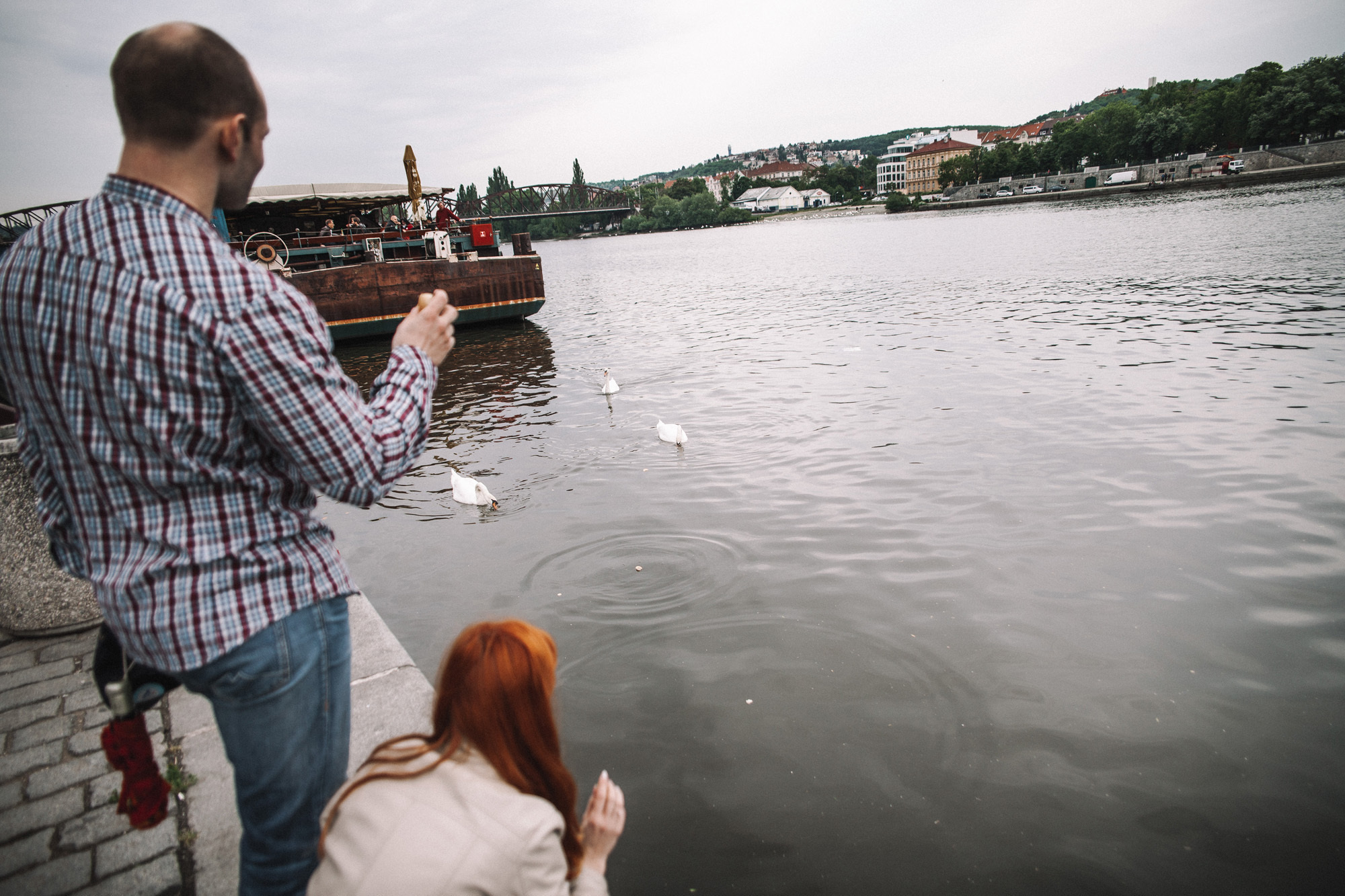 Love Story в Праге. Wedding and portrait photographer in Poland Vitali Frozen