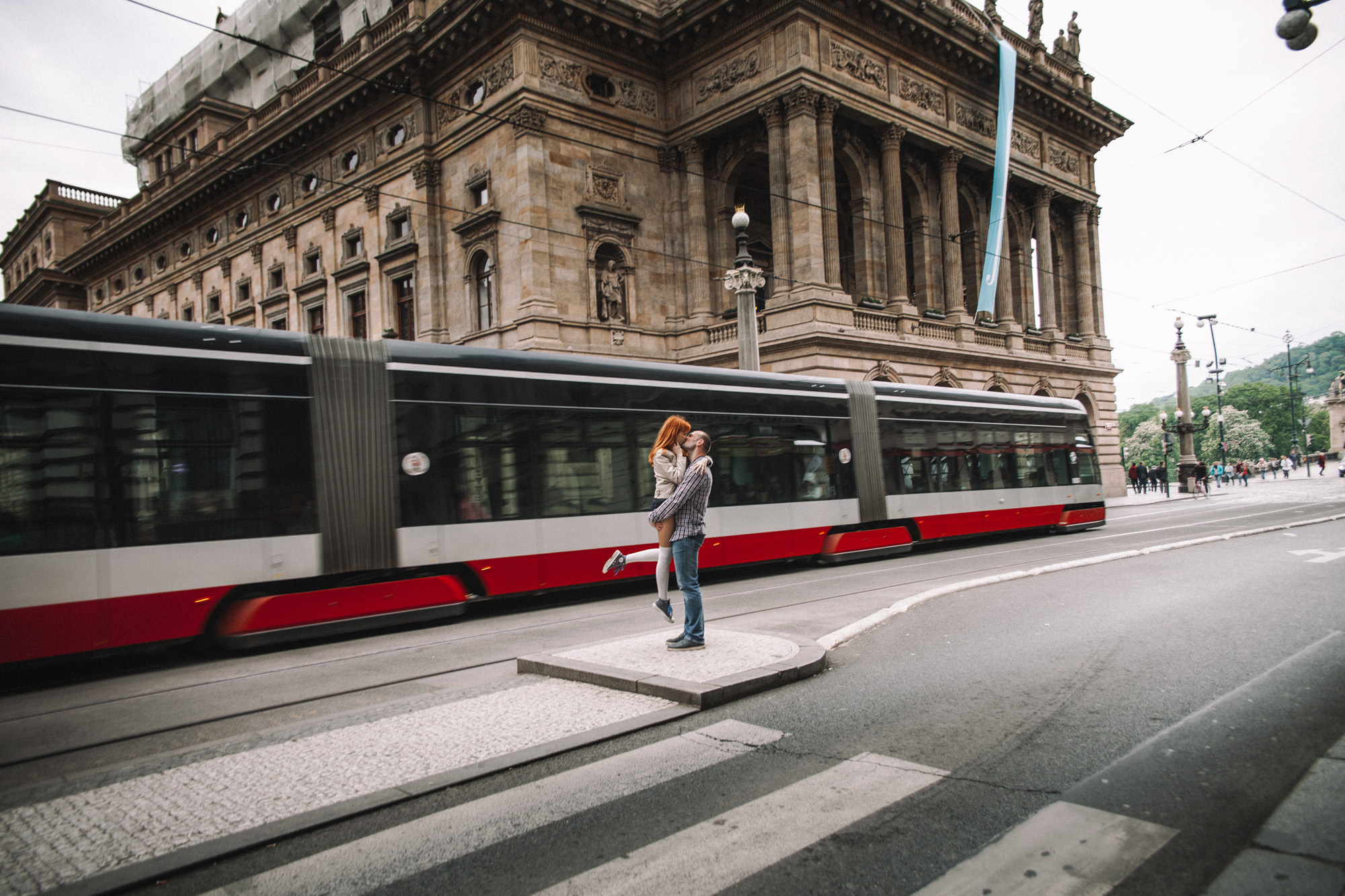 Love Story в Праге. Wedding and portrait photographer in Poland Vitali Frozen