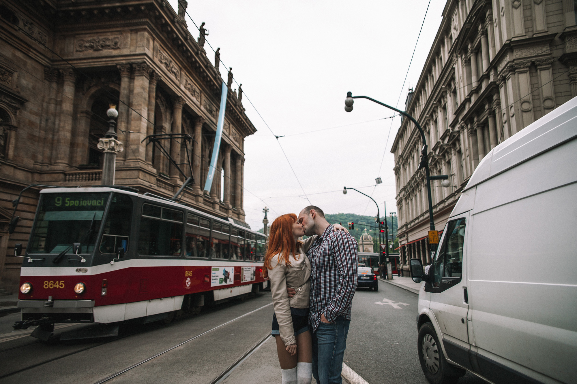 Love Story в Праге. Wedding and portrait photographer in Poland Vitali Frozen